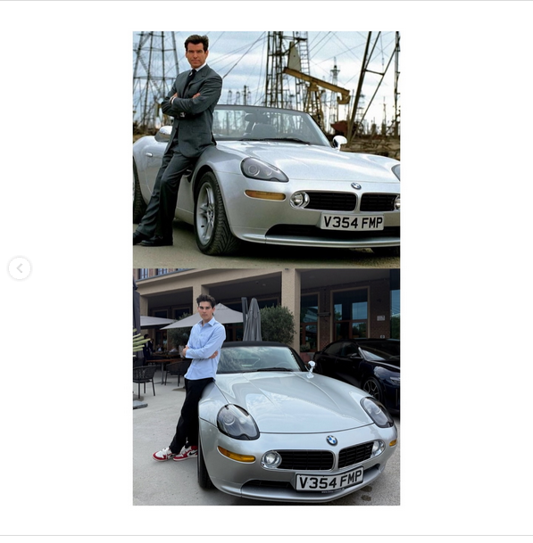 Pierce Brosnan | Paris Brosnan, from a post dated August 8, 2025 | Source: Instagram/paris.brosnan