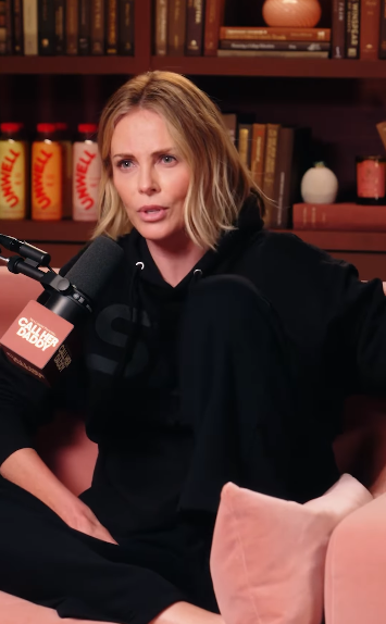 Charlize Theron on the "Call Her Daddy" podcast episode teaser, dated July 1, 2025 | Source: Instagram/callherdaddy