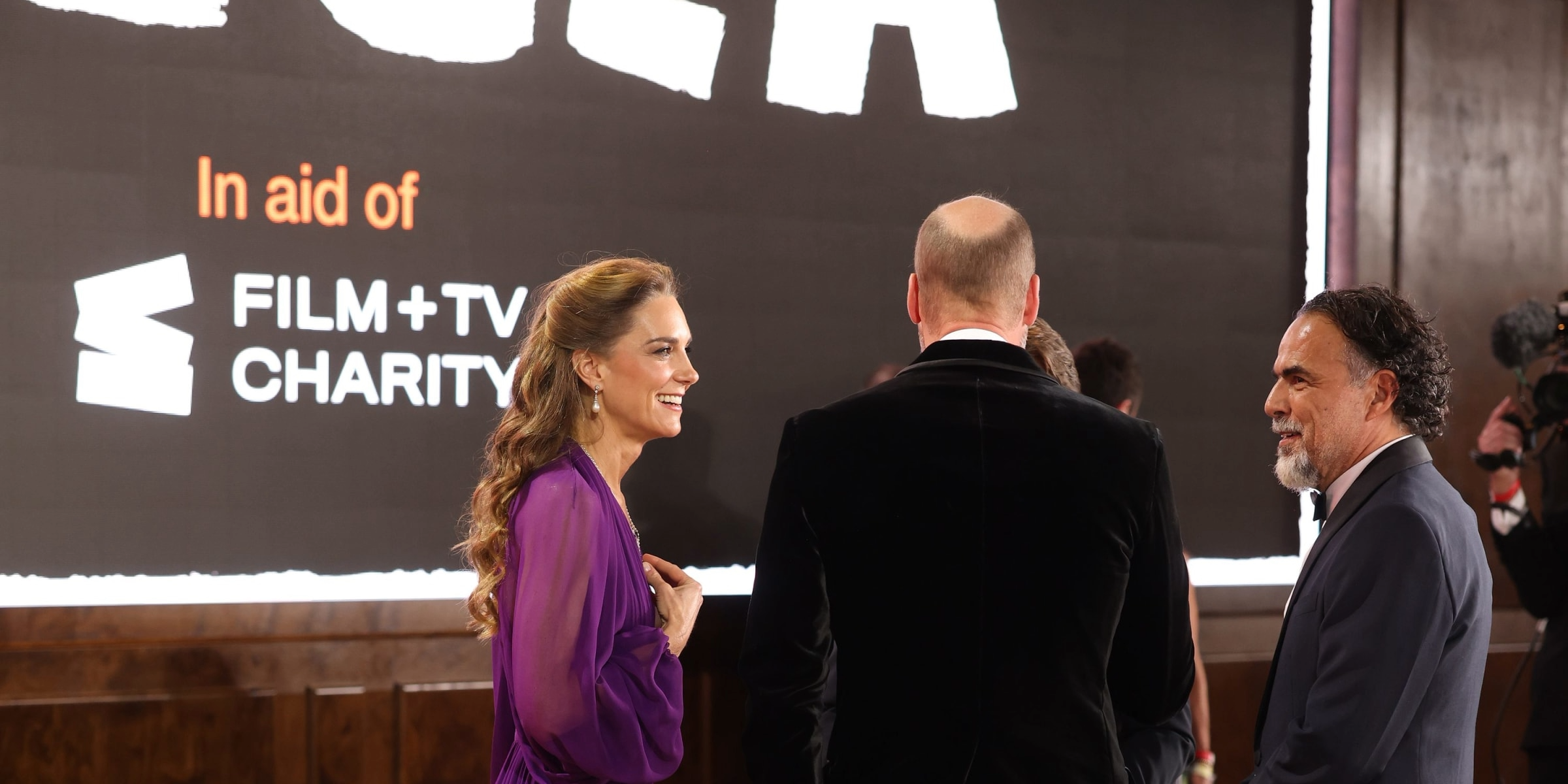 Princess Catherine, Prince William, and Alejandro González Iñárritu | Source: Getty Images