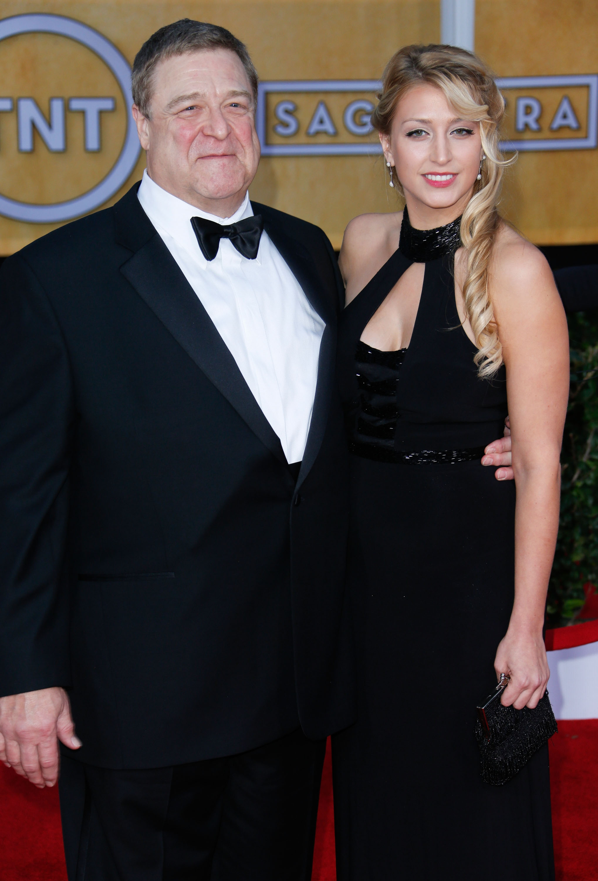 John Goodman and his daughter, Molly Evangeline Goodman, attend the 19th Annual Screen Actors Guild Awards at The Shrine Auditorium on January 27, 2013, in Los Angeles, California, during a period when his commitment to regular exercise and healthier eating had become part of his routine. | Source: Getty Images
