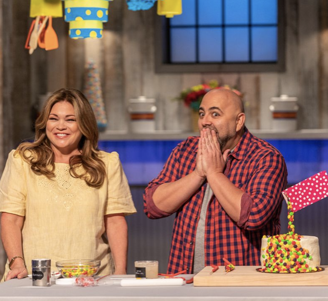 Valerie Bertinelli and Duff Goldman as seen in an August 14, 2018 Instagram post | Source: Instagram.com/wolfiesmom/
