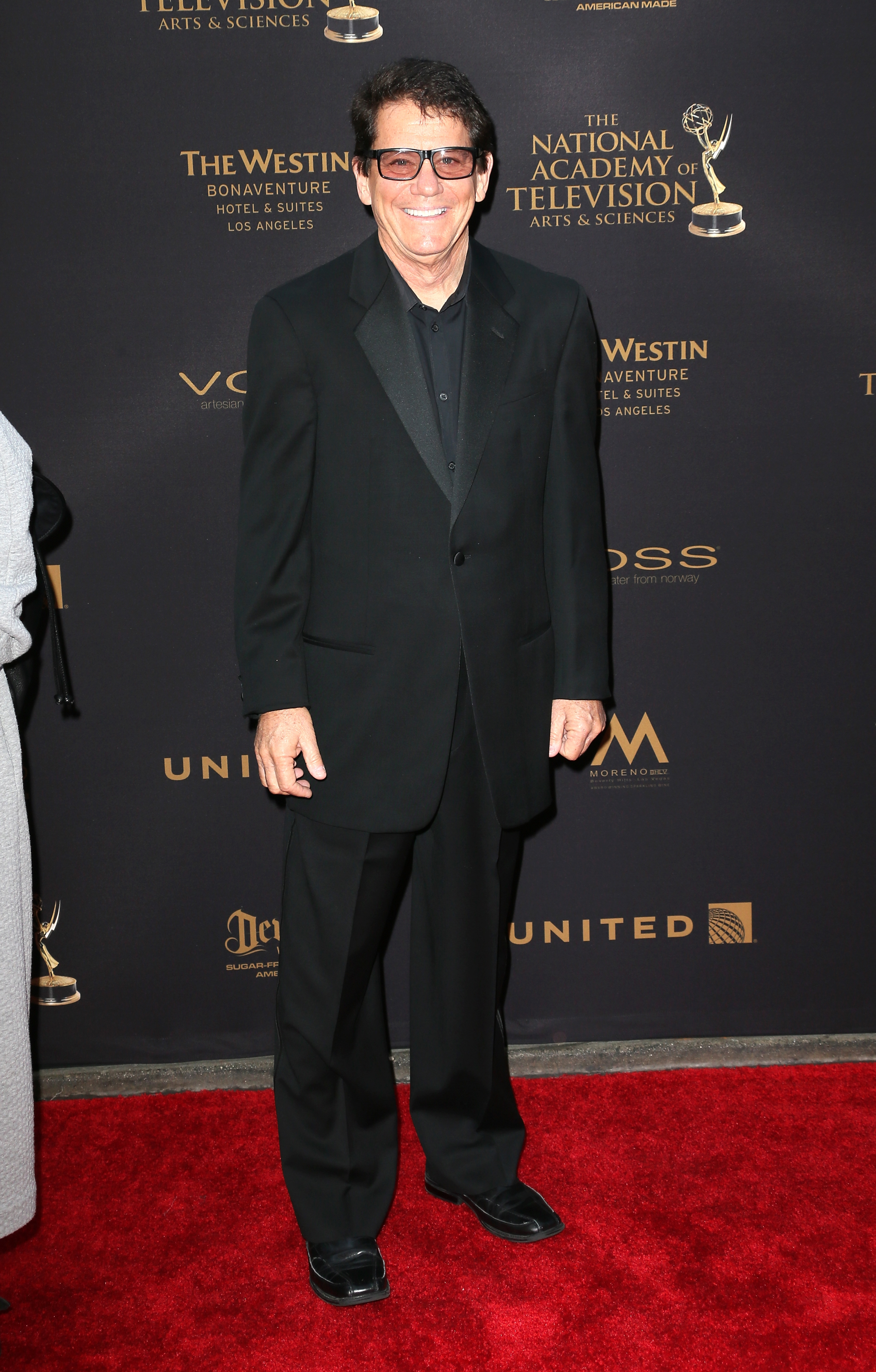 Anson Williams attends the Daytime Creative Arts Emmy Awards in Los Angeles, as he continued balancing his entertainment career with his role as a devoted father.