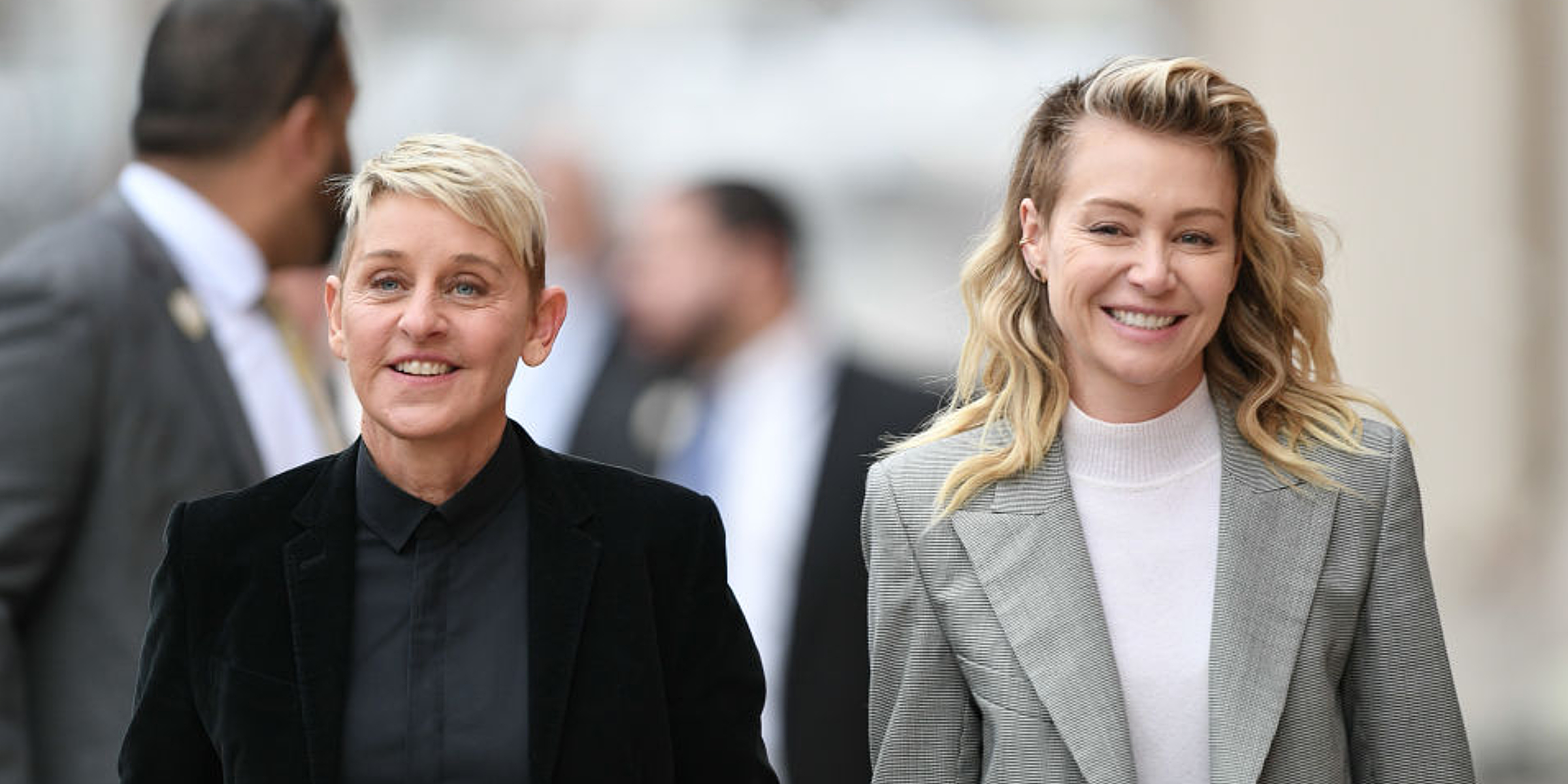 Ellen DeGeneres and Portia de Rossi | Source: Getty Images