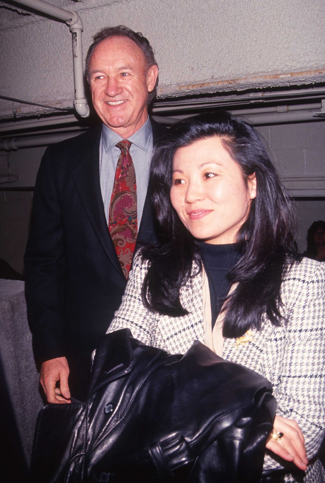 Gene Hackman and Betsy Arakawa at the DW Griffith Awards on February 24, 1992. | Source: Getty Images