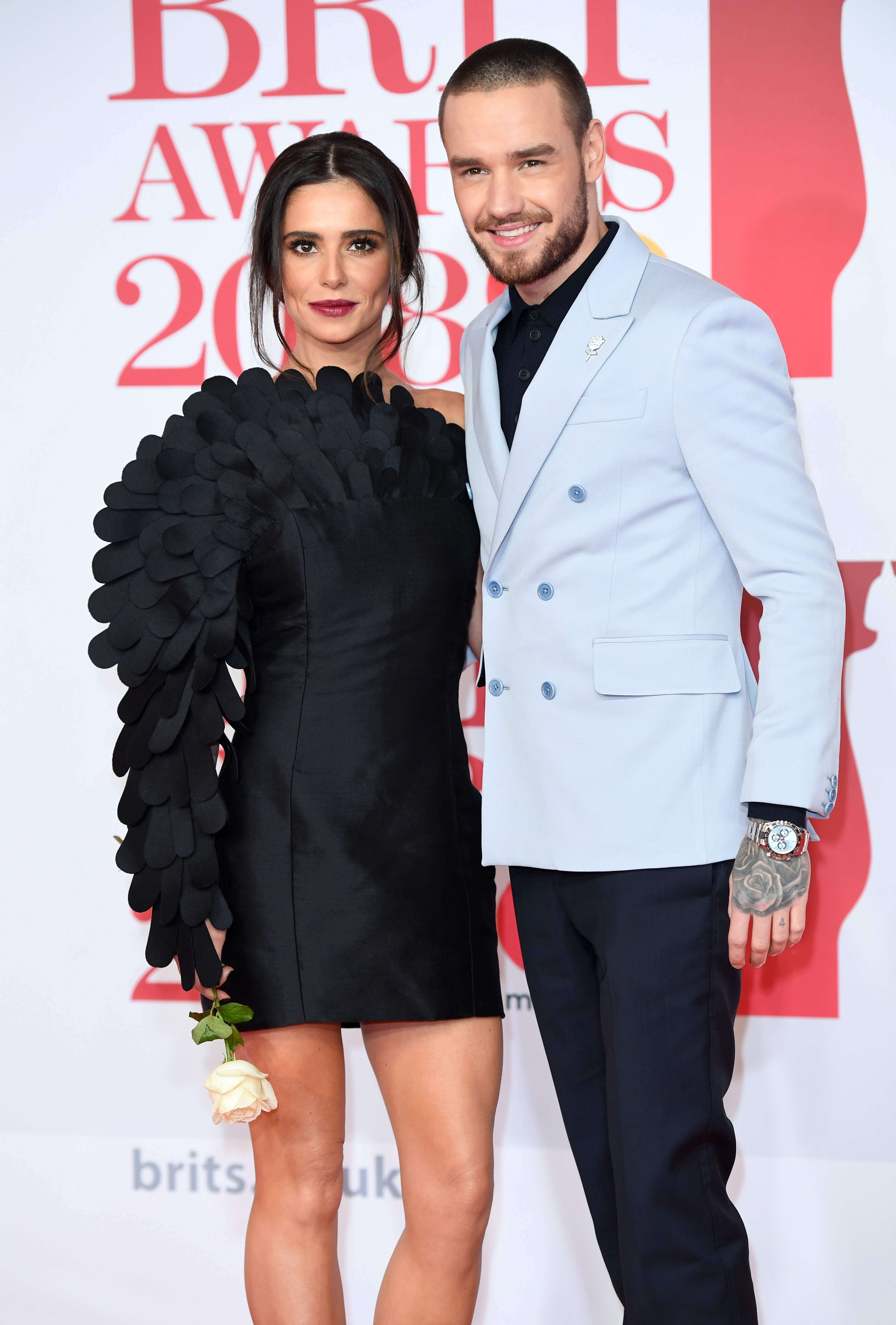 Liam Payne and Cheryl attend The BRIT Awards on February 21, 2018 | Source: Getty Images