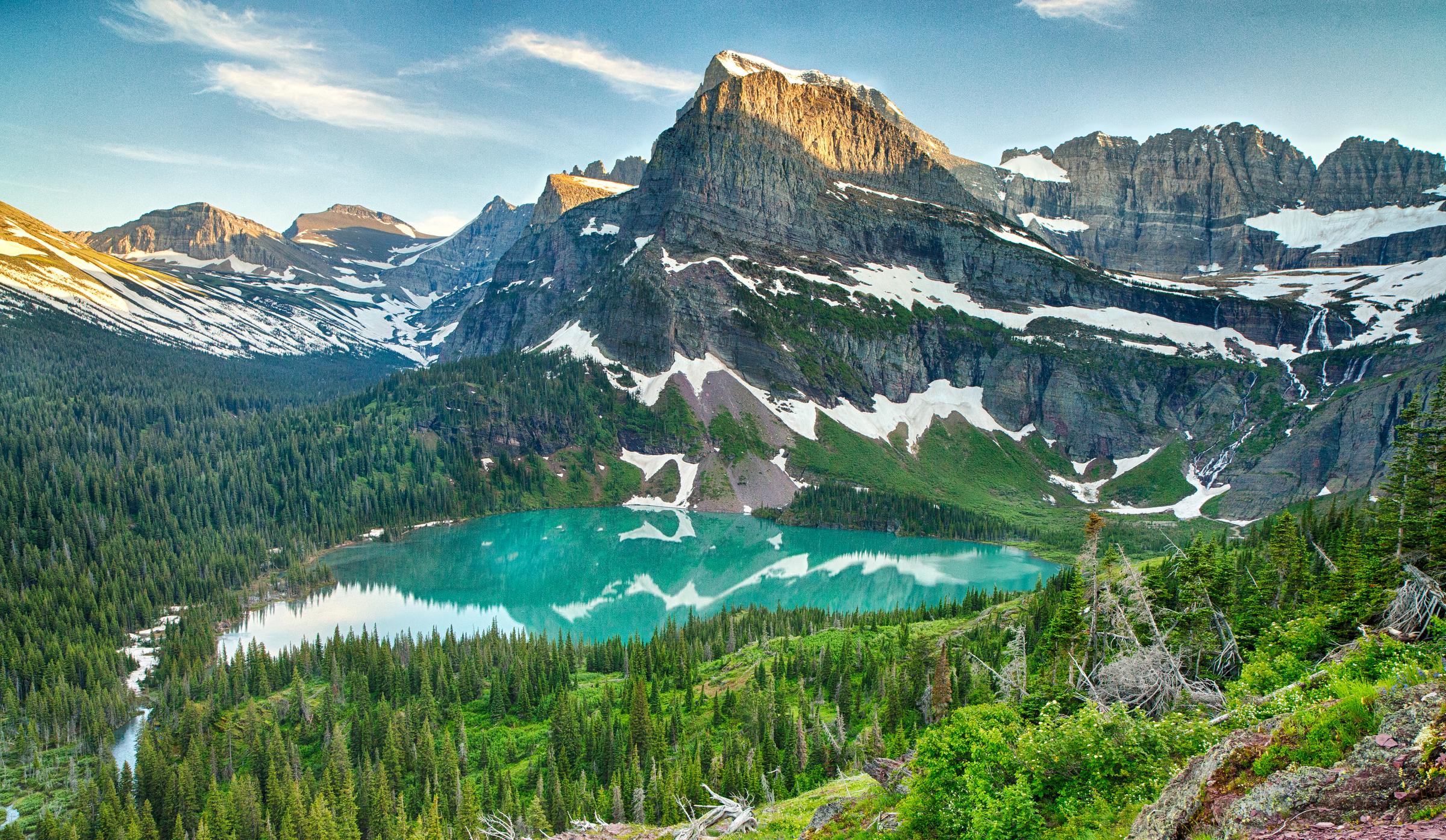 Mountains in Glacier National Park in Montana, USA | Source: Getty Images