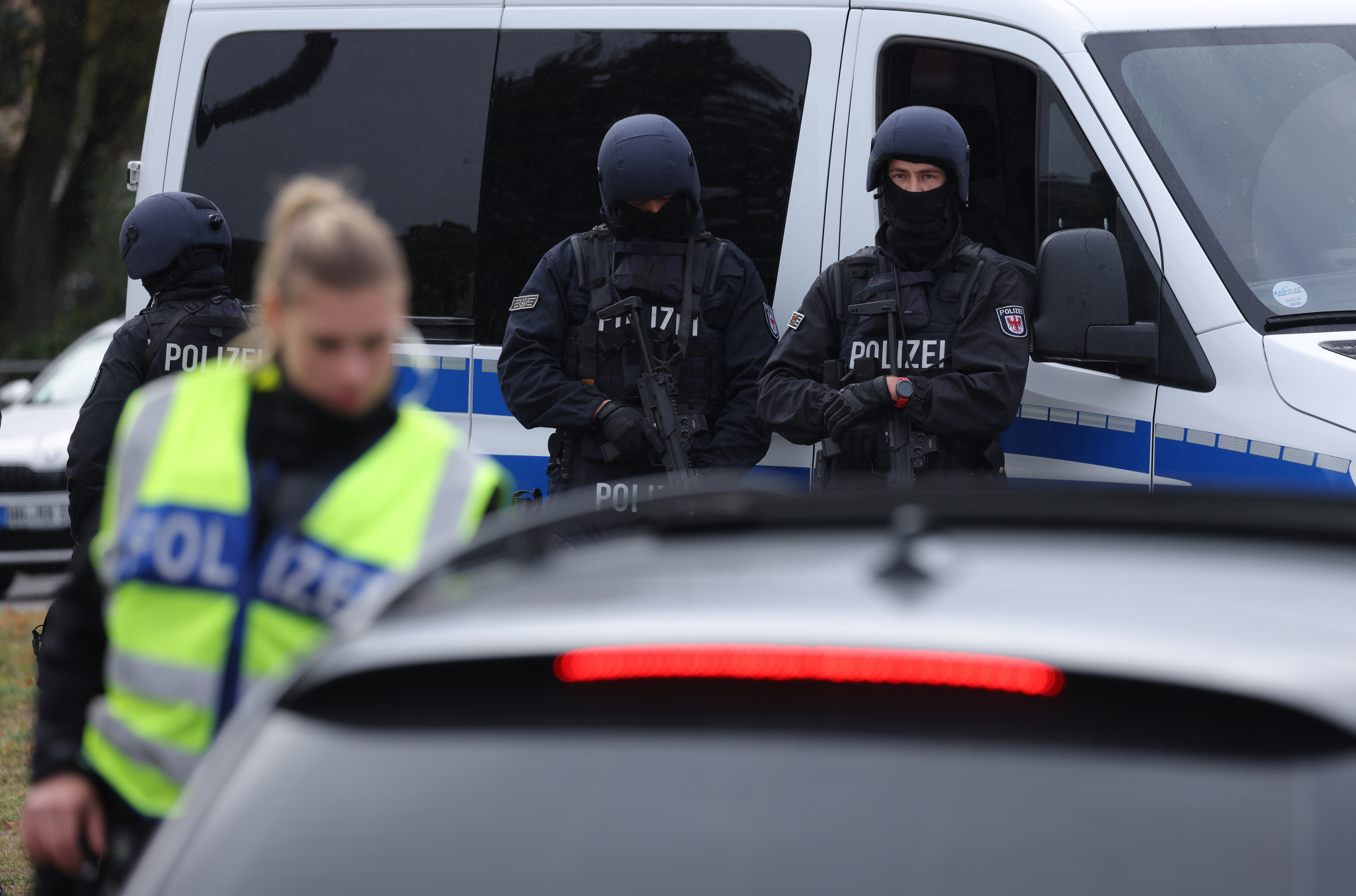 Heavily armed German police | Source: Getty Images