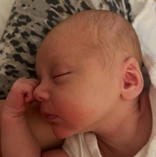 Hudson Bibby from a post dated April 29, 2025. | Source: Facebook/Rachel Surtees