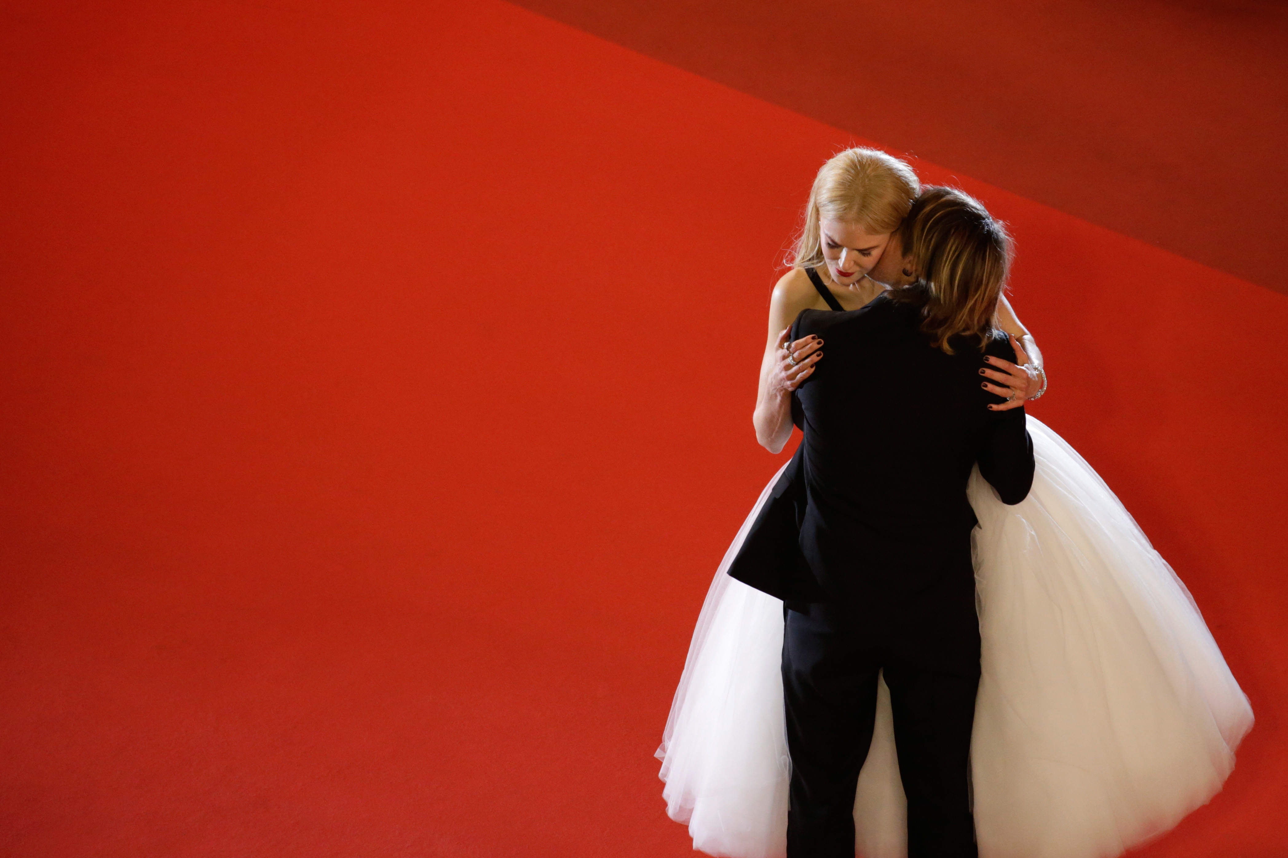 Nicole Kidman and Keith Urban during the "The Killing of a Sacred Deer" screening during the 70th annual Cannes Film Festival on May 22, 2017, in France. | Source: Getty Images