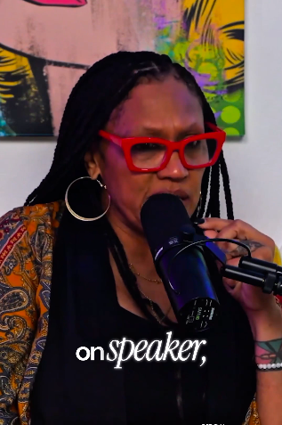 Julie McKnight speaking about the phone call between her late son and Brian McKnight Sr. | Source: X/@marclamonthill