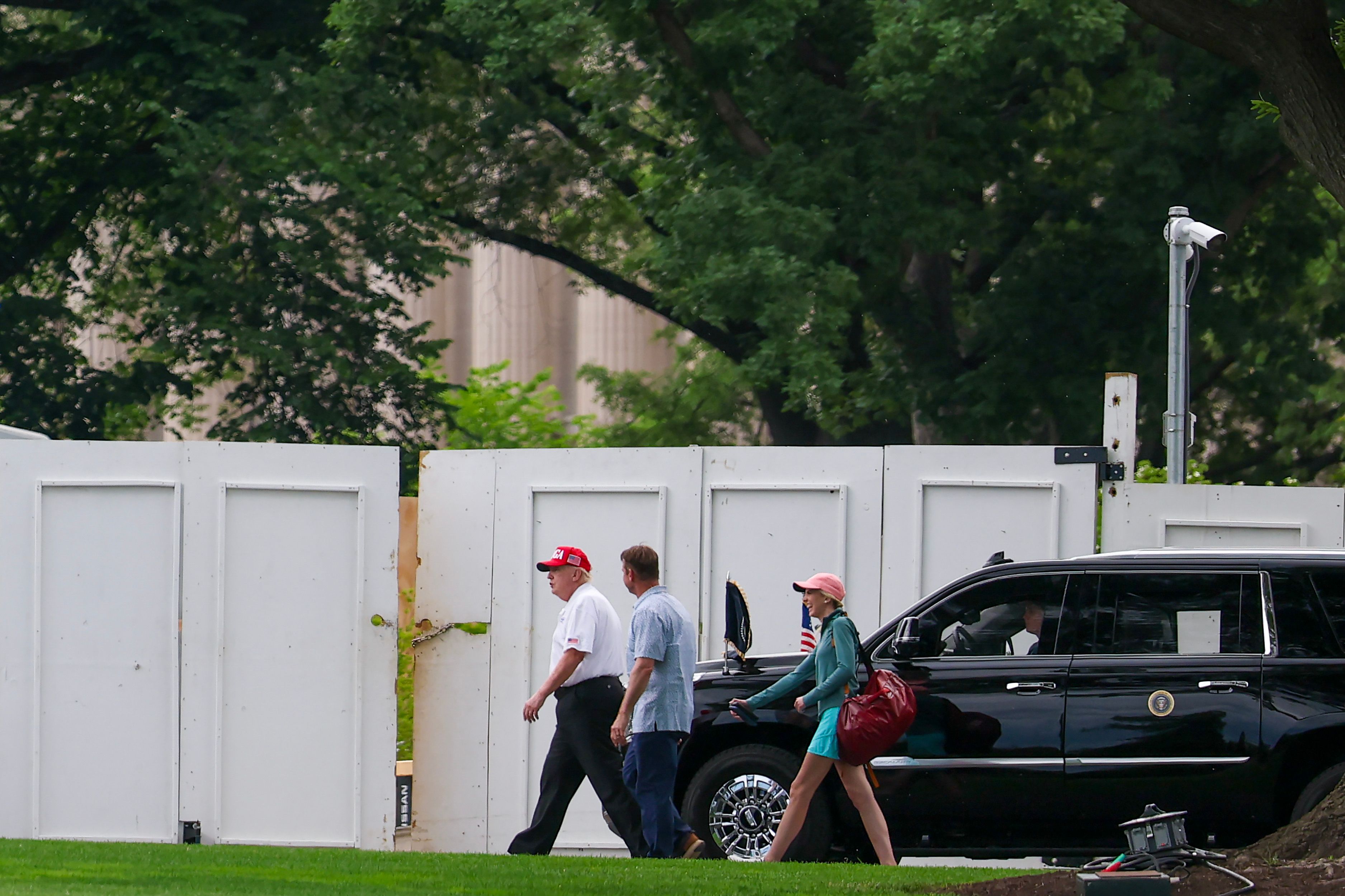 The aide's bond with Trump reportedly traces back to a dramatic health story she once credited to his "Right to Try" law. Years later, that loyalty is under fresh scrutiny after claims of private notes and unusually personal praise from Trump himself. | Source: Getty Images