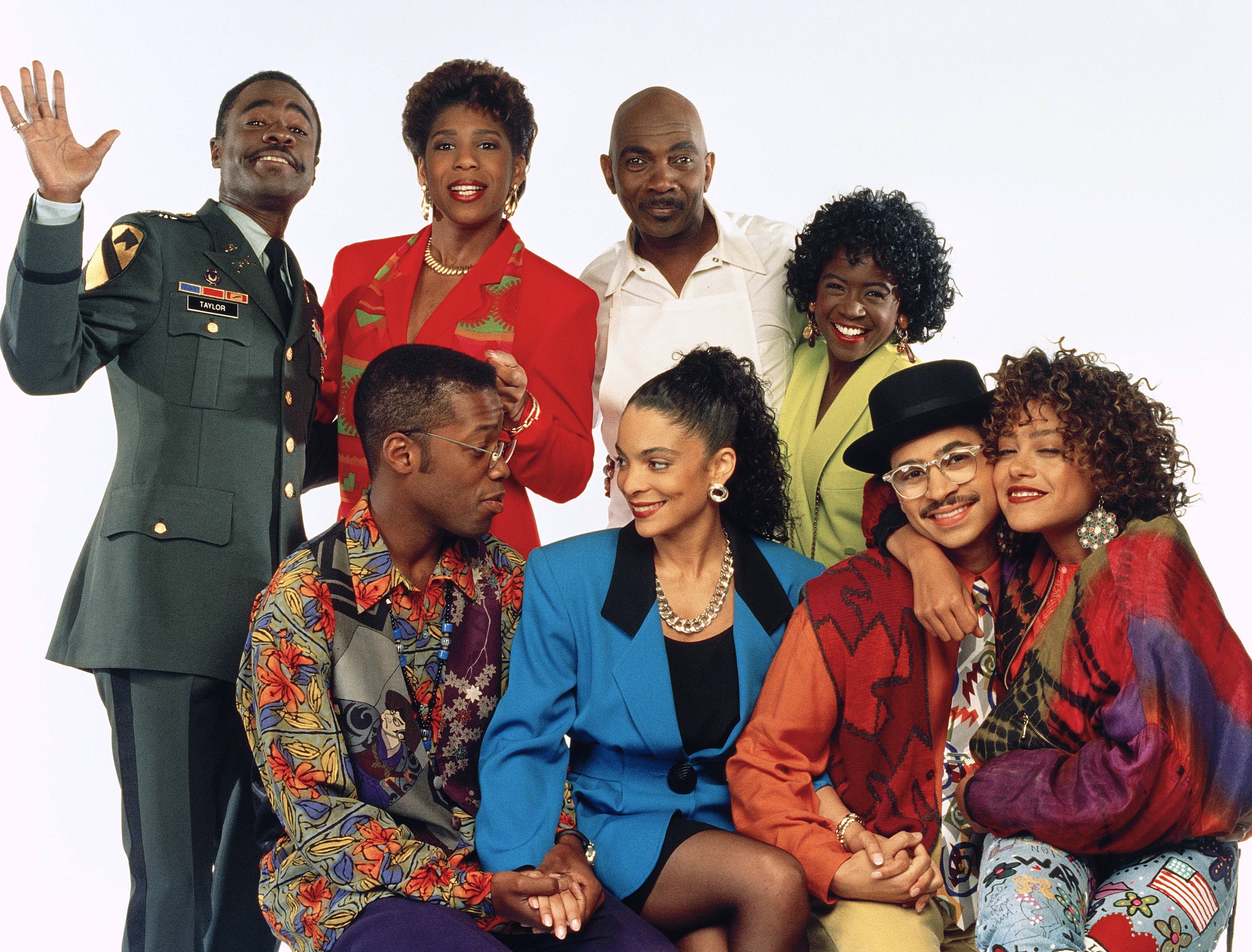 The full ensemble cast featured in later seasons of "A Different World" | Source: Getty Images