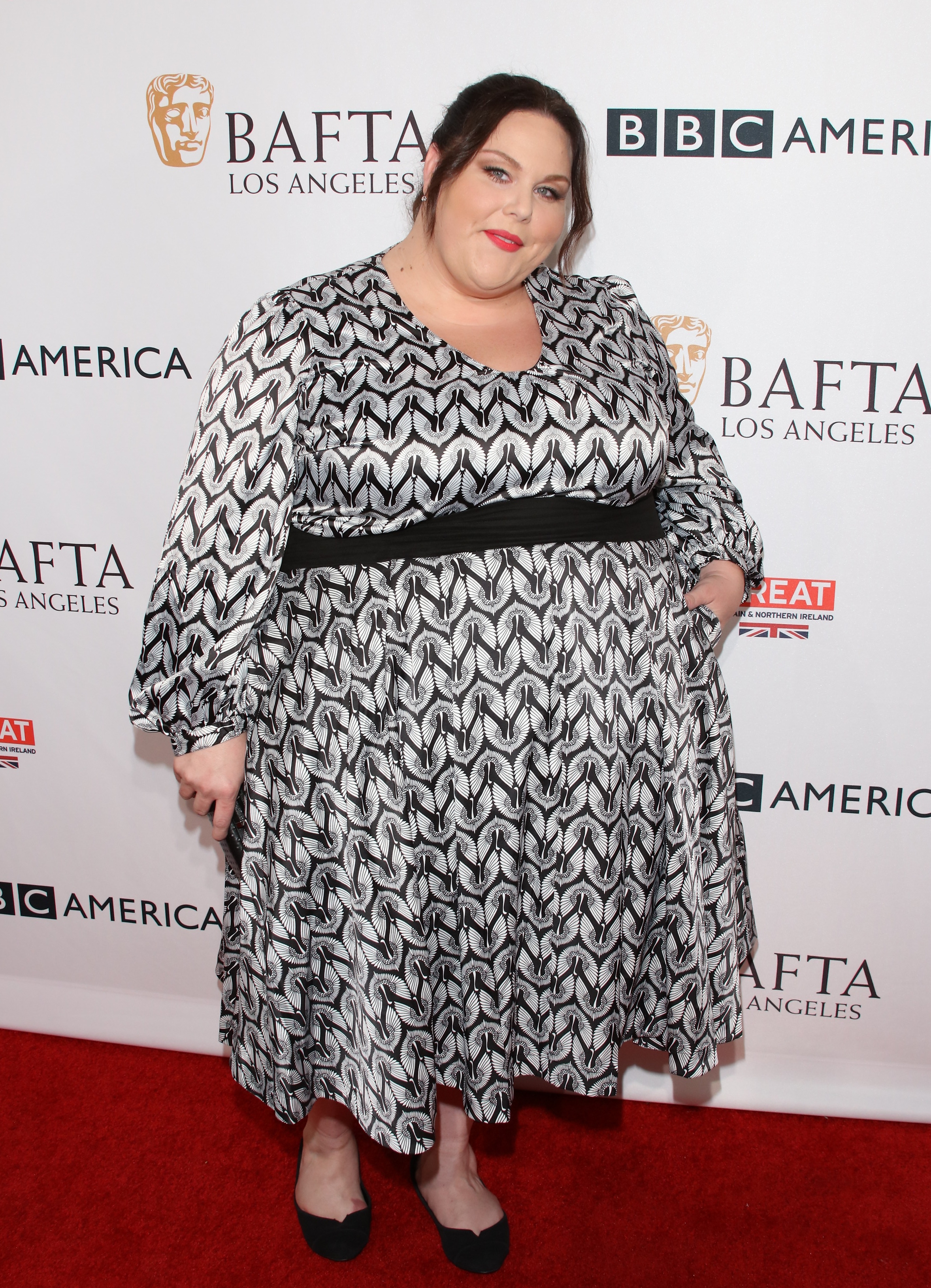 Chrissy Metz attends the BBC America BAFTA Los Angeles TV Tea Party at The London Hotel on September 17, 2016, in West Hollywood, California. | Source: Getty Images