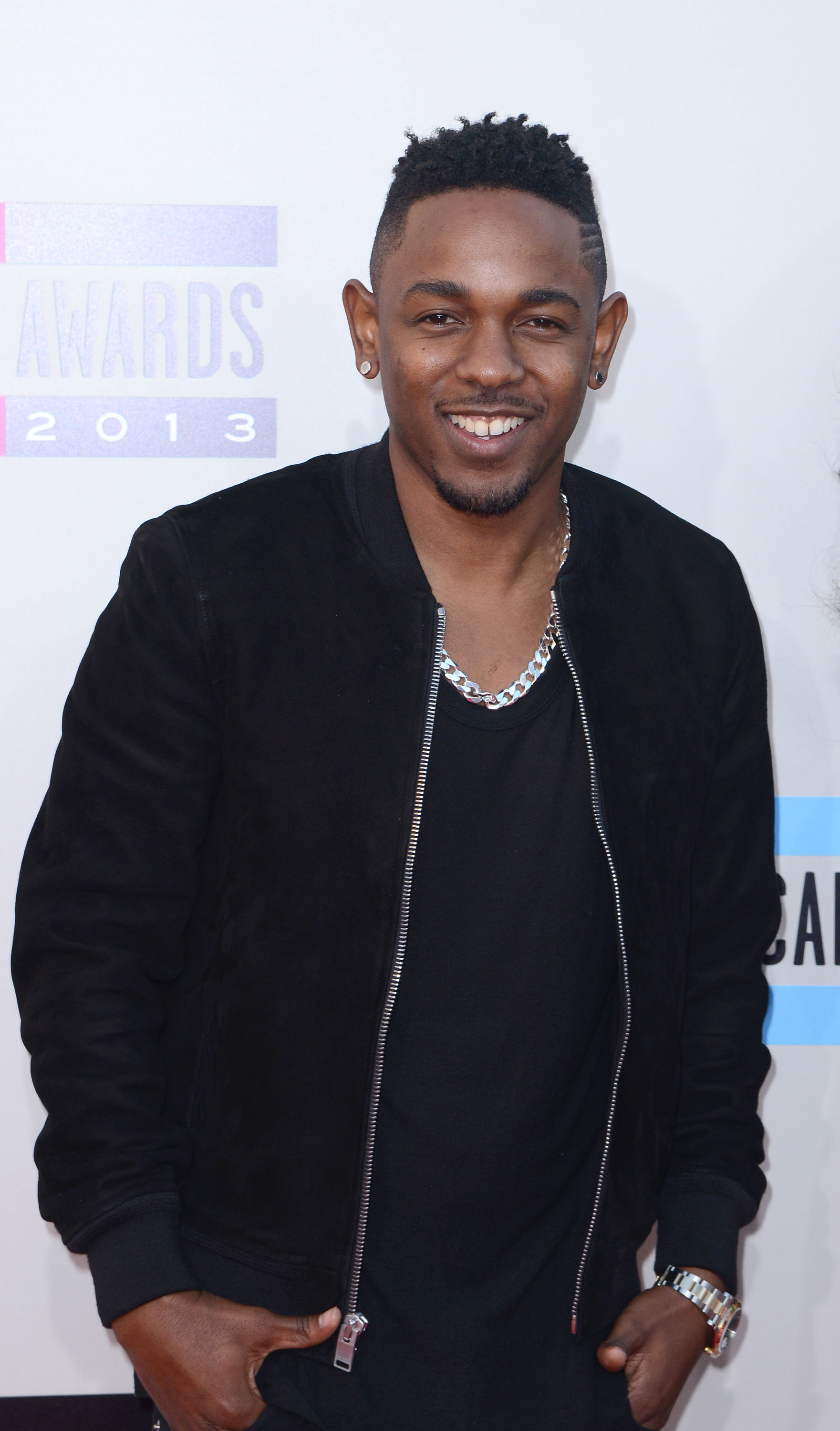 Kendrick Lamar at the American Music Awards in Los Angeles, California on November 24, 2013. | Source: Getty Images
