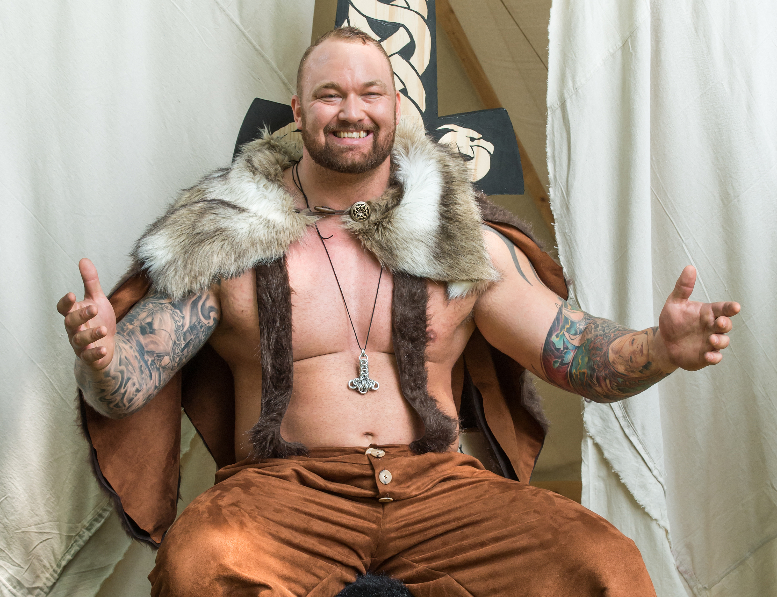 Hafþór Júlíus Björnsson attended the 2015 Philadelphia Renaissance Faire in Pennsylvania on May 16. By then, his portrayal of Ser Gregor Clegane, better known as the Mountain, in "Game of Thrones" had introduced the Icelandic strongman to audiences around the world beyond competitive strength sports.