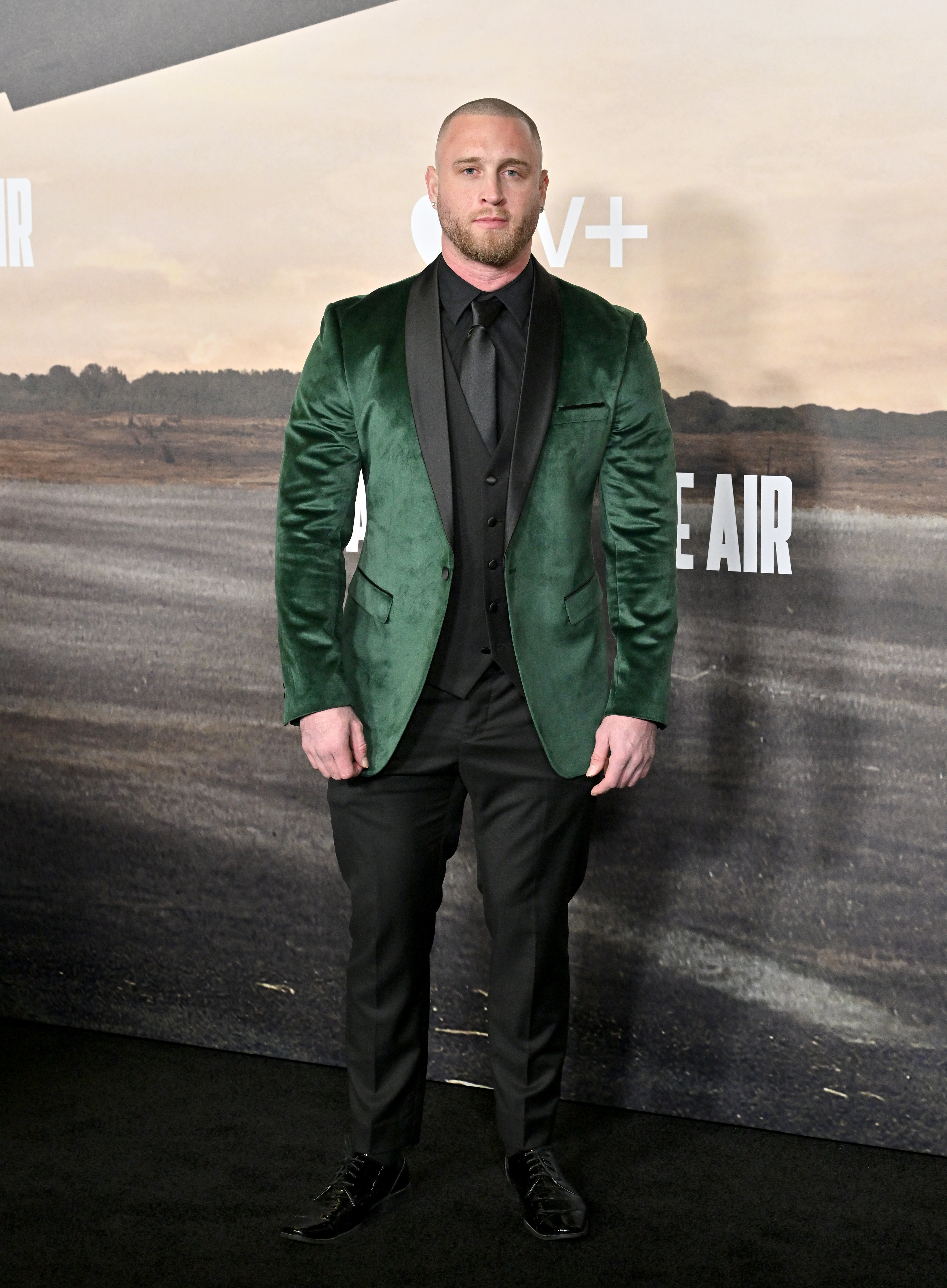 Chet Hanks at the world premiere of "Masters of the Air" on January 10, 2024, in Los Angeles, California. | Source: Getty Images