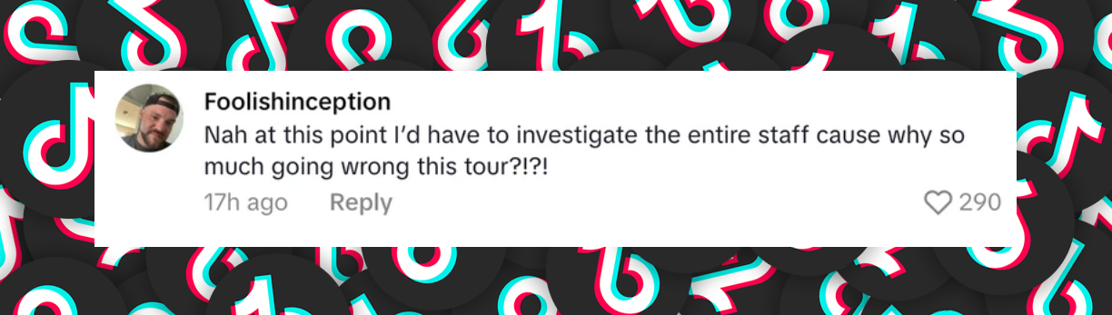 A netizen's reaction after the prop mishap during Beyoncé's Cowboy Tour concert in Houston, Texas, posted on June 29, 2025 | Source: Tiktok/stillunjadeddd