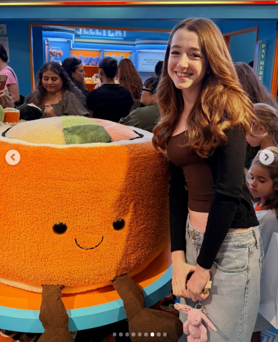 Alyson Hannigan's daughter, Keeva Denisof, at the Jellycat Pop-up event, which she posted about on September 26, 2026. | Source: Instagram/alysonhannigan