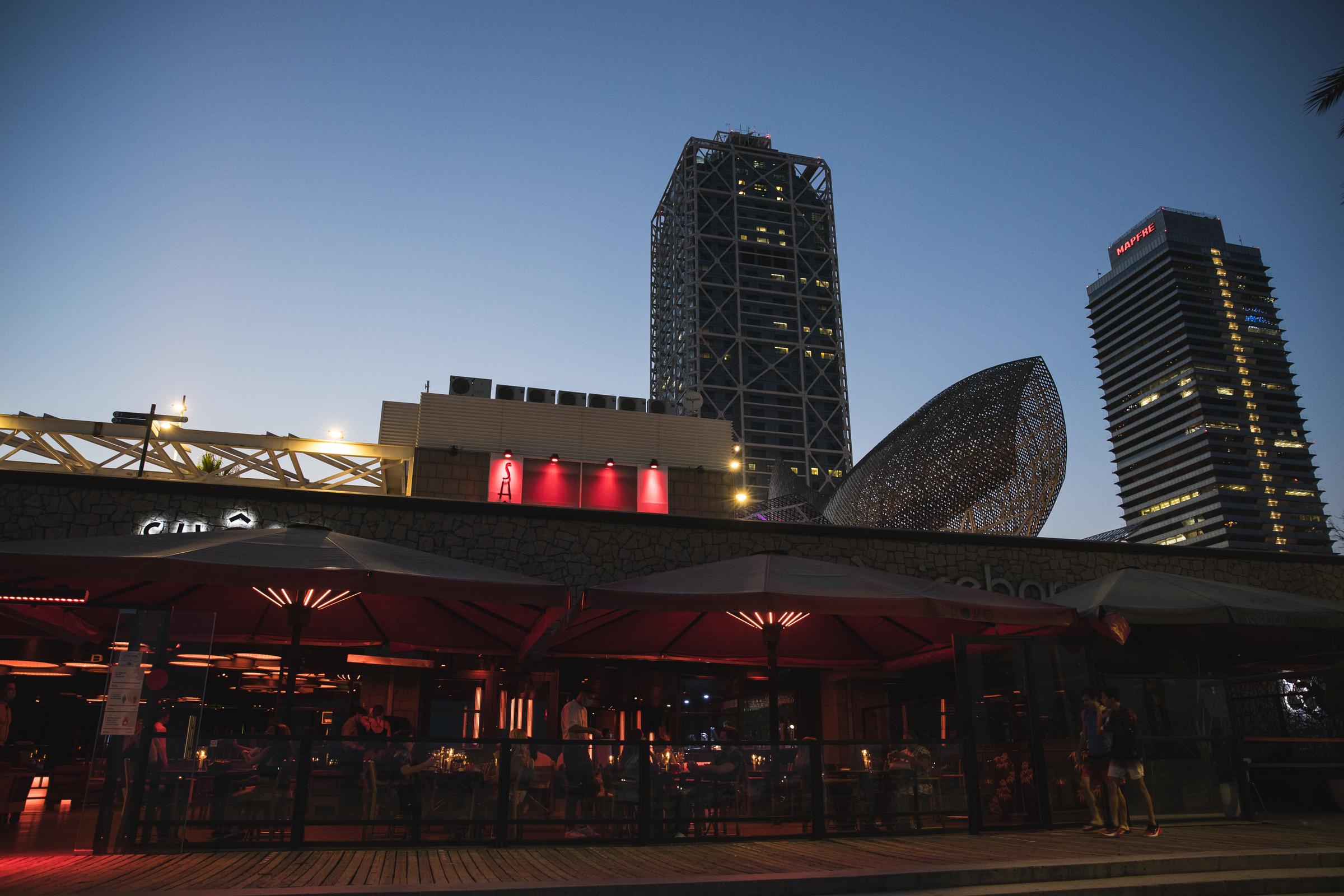 A general view of the Shoko nightclub in Barcelona, Spain, where Jimmy Gracey was last seen | Source: Getty Images