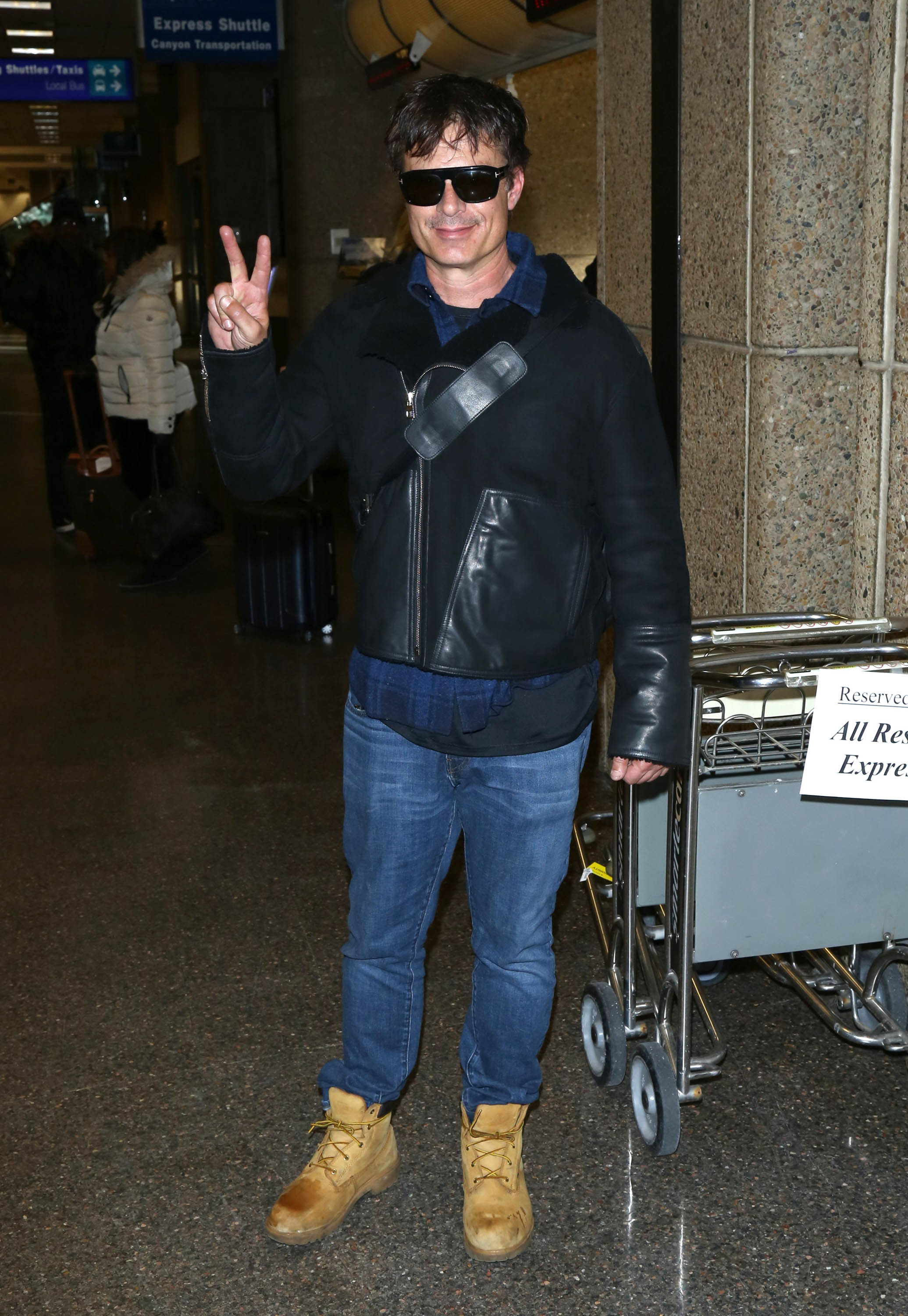 Patrick Muldoon is seen in Salt Lake City, Utah on January 21, 2017. | Source: Getty Images