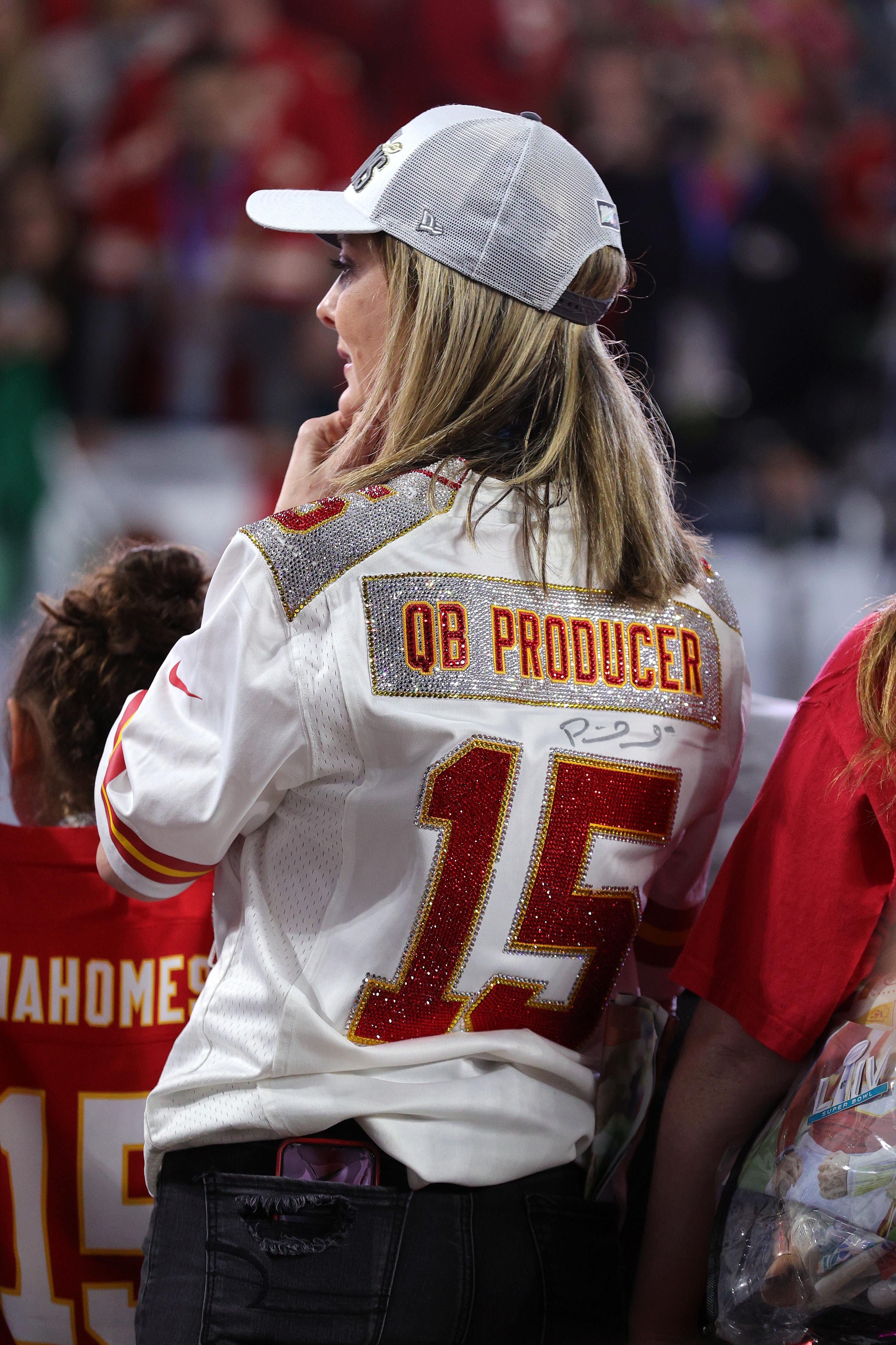 Randi Martin, looks on after the Kansas City Chiefs defeated the San Francisco 49ers 31-20 in Super Bowl LIV at Hard Rock Stadium on February 02, 2020 in Miami, Florida. | Source: Getty Images