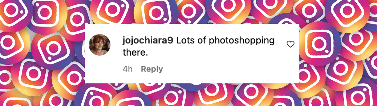 A netizen's comment on Elizabeth Hurley’s 60th birthday photo, posted on June 10, 2025 | Source: Instagram.com/hellocanadamag
