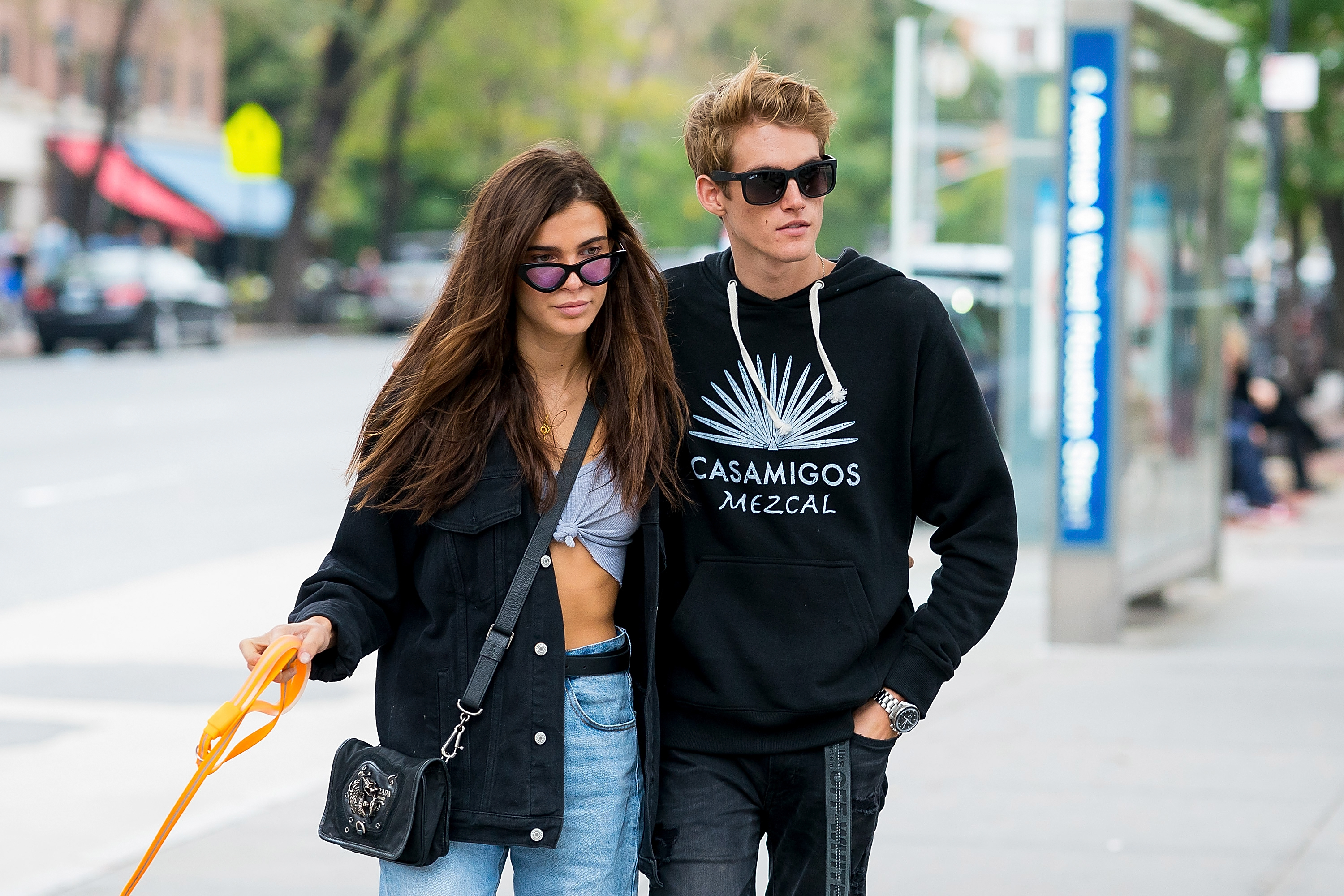 Presley and Charlotte D'Alessio were first linked in late 2017, shortly after his breakup from Cayley King. A source said the two had known each other "forever" through his sister, Kaia Gerber, before their friendship turned romantic. | Source: Getty Images
