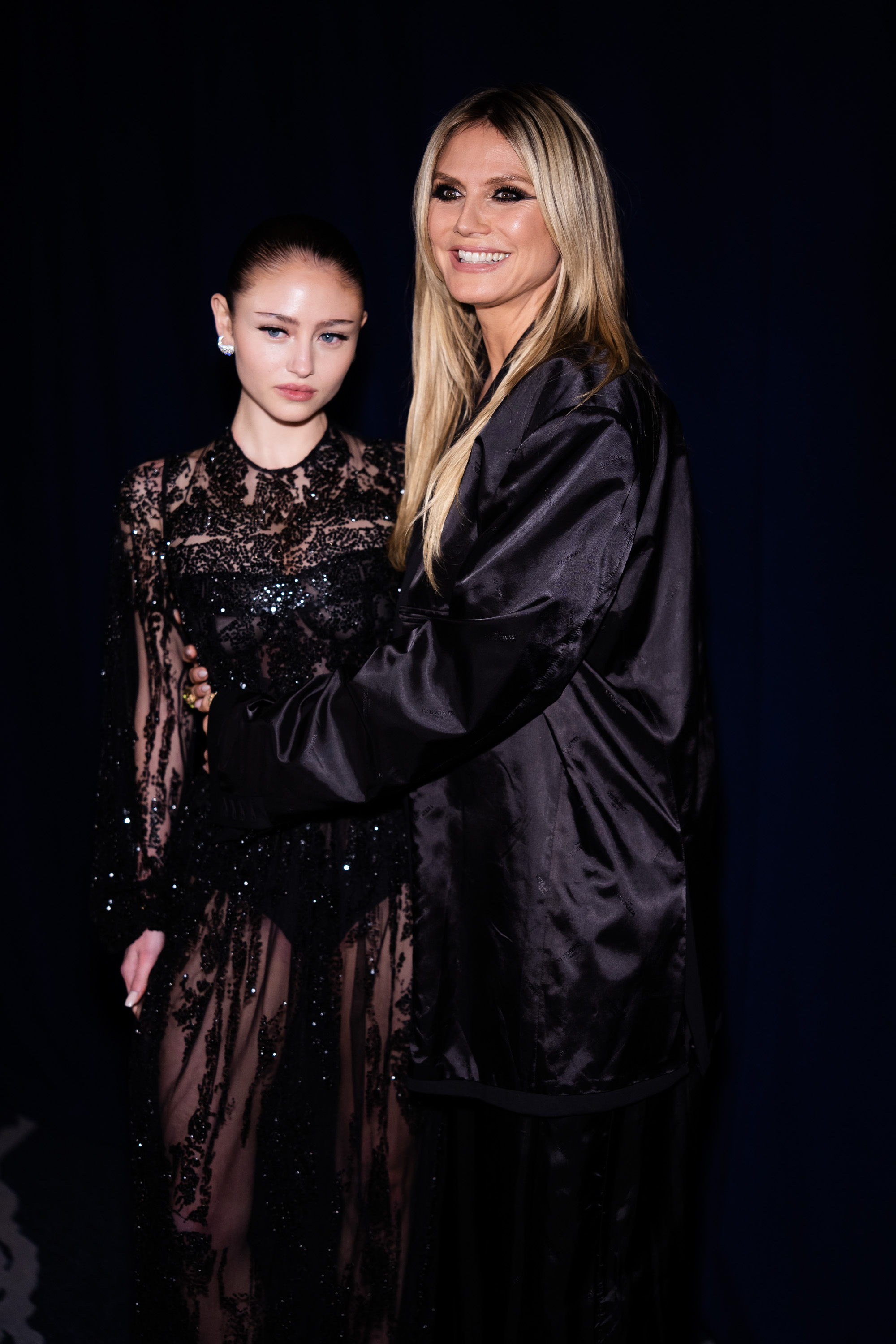 Leni and Heidi Klum attend The King's Trust 4th Annual Global Gala at Casa Cipriani in New York City on May 1, 2025 | Source: Getty Images
