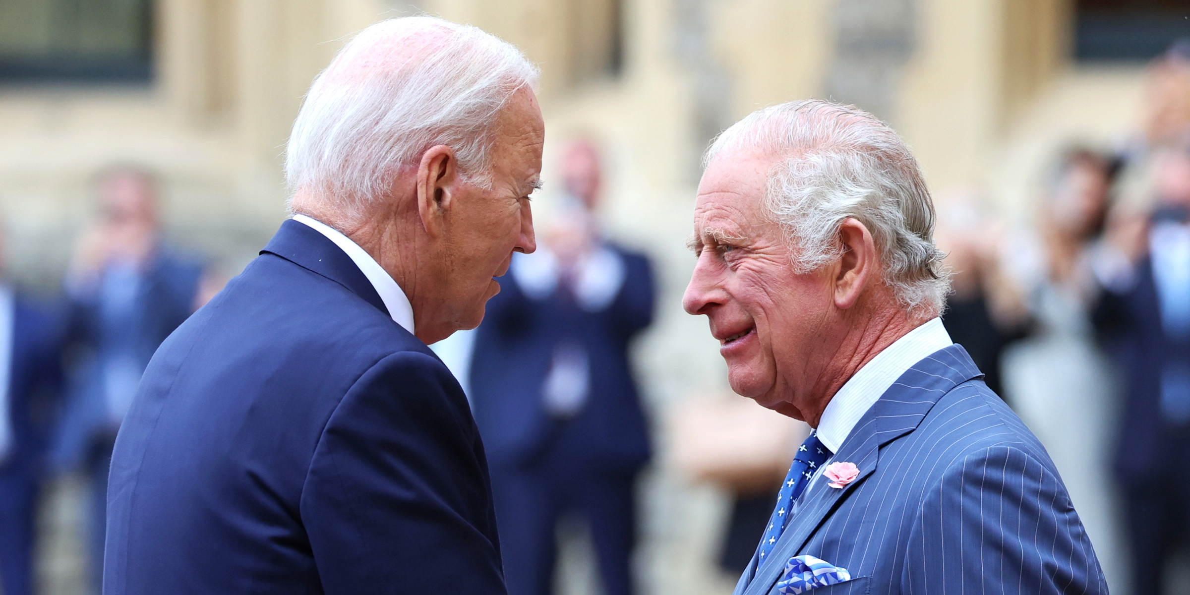 Joe Biden and King Charles III | Source: Getty Images
