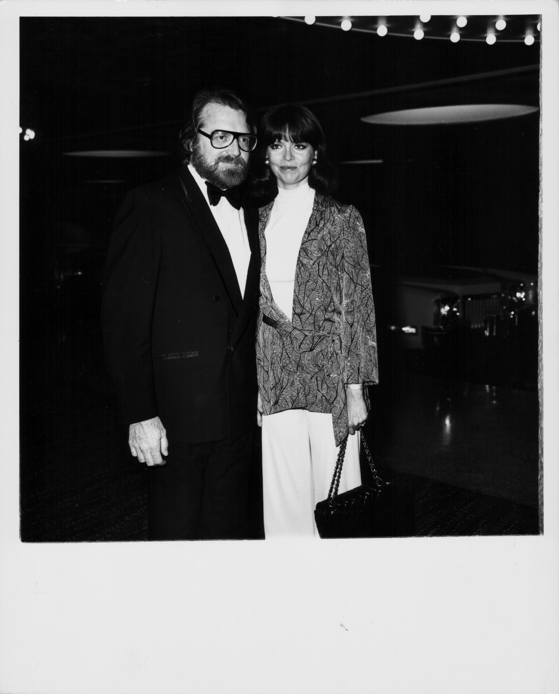 Burt Nodella and Barbara Feldon at the Golden Globe Awards in Los Angeles, California, circa 1970 | Source: Getty Images