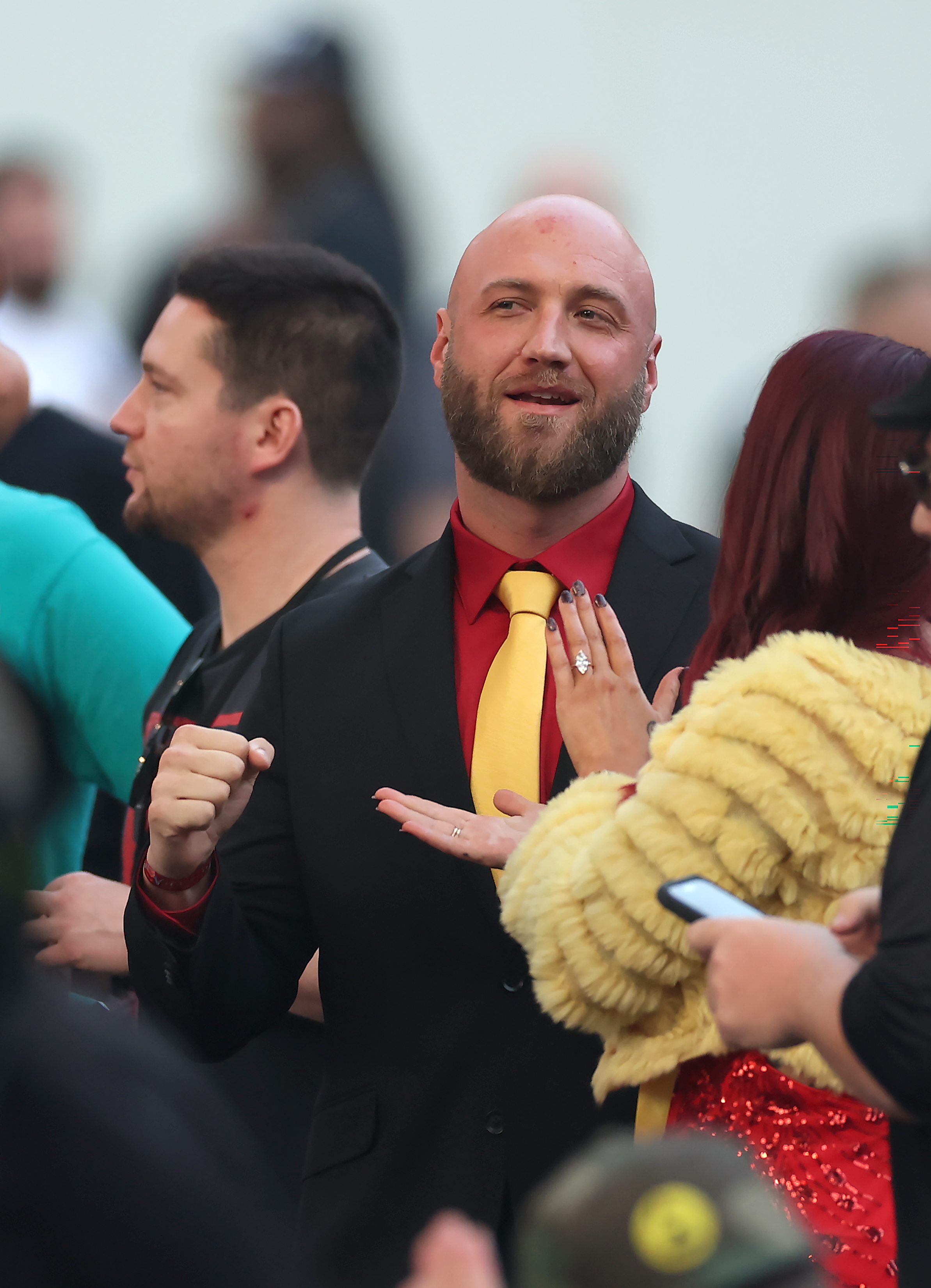 Nick Hogan at the WWE 2025 SummerSlam on August 2 in East Rutherford, New Jersey. | Source: Getty Images