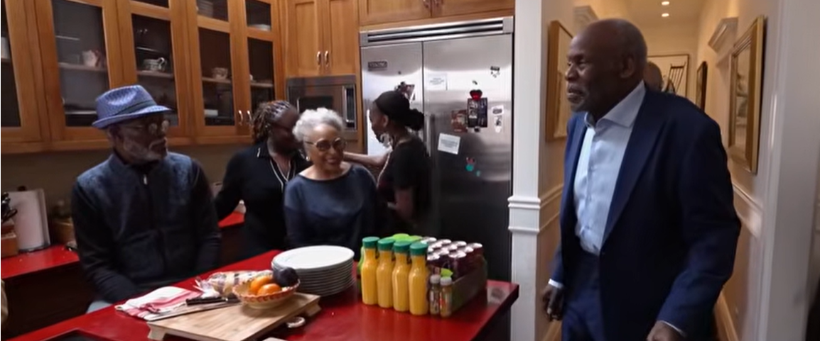 Danny Glover is surrounded by family during his exclusive TODAY interview, where the actor explained why he chose to share his health journey publicly after years of keeping it private. | Source: YouTube/TODAY