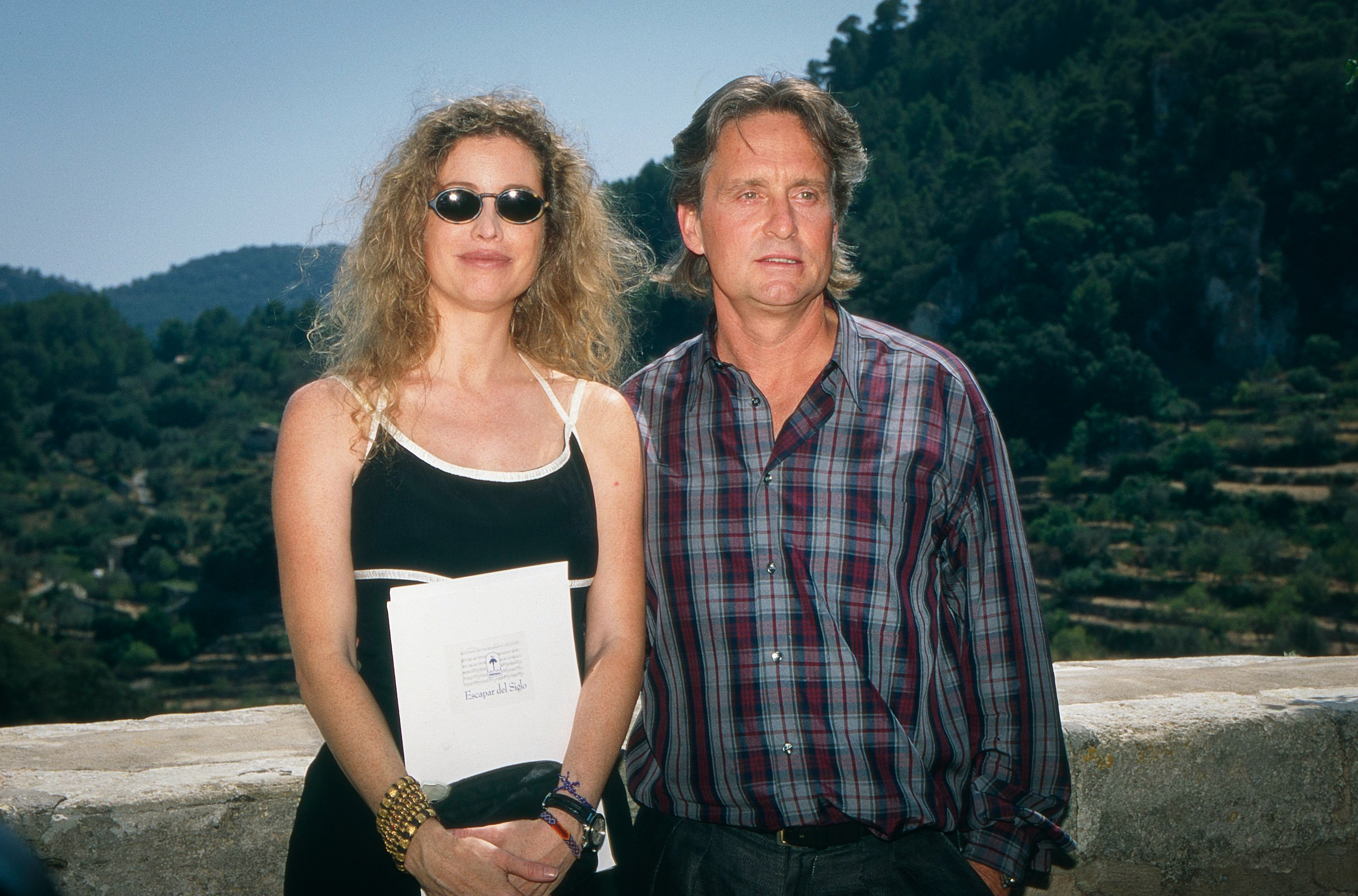 Michael and his then-wife, Diandra, are pictured in Mallorca in 1994, four years after they purchased S’Estaca together. The estate became part of Michael’s long-running connection to the island. | Source: Getty Images