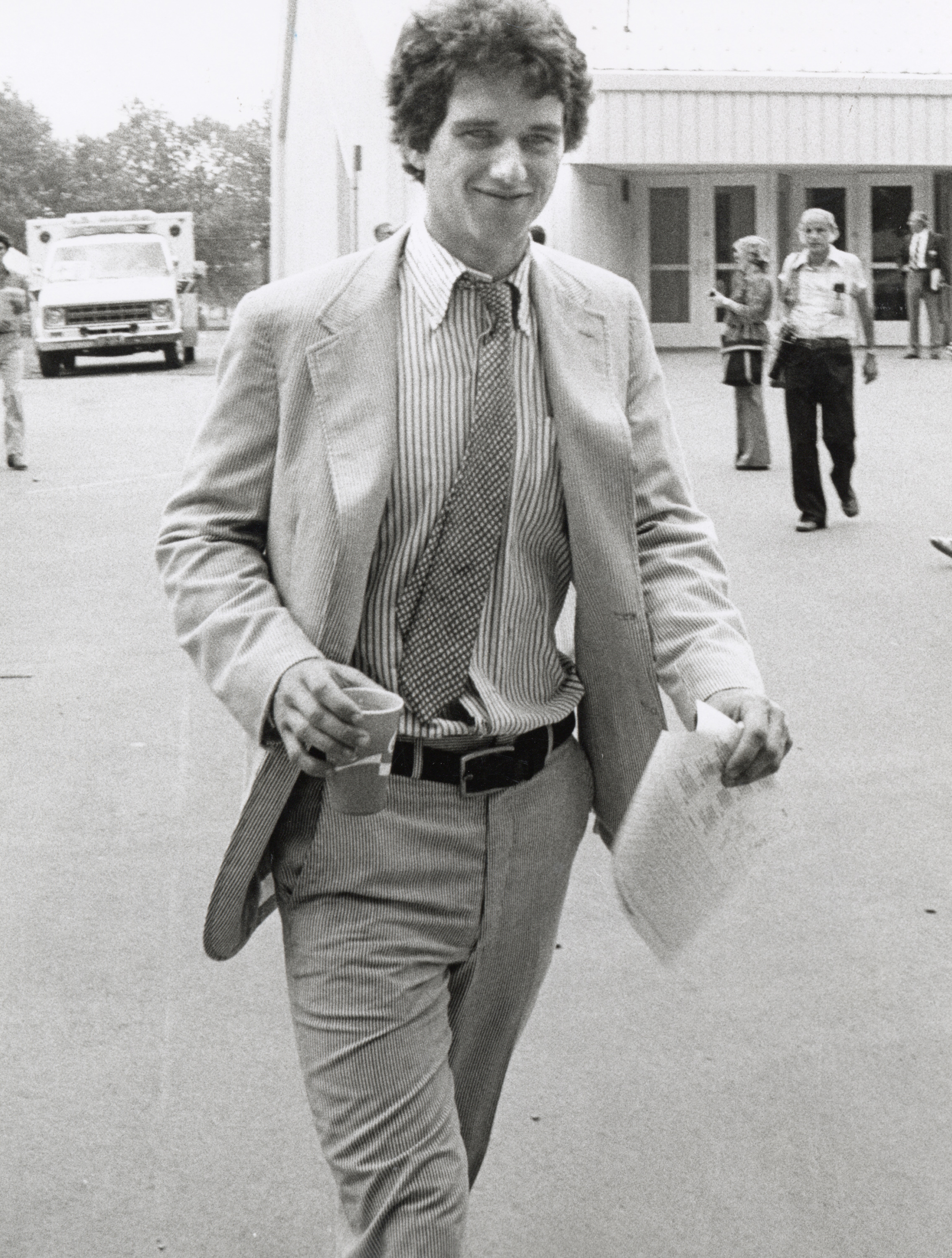 Robert F. Kennedy Jr. during the 8th Annual RFK Pro Celebrity Tennis Tournament at Flushing Meadows in New York on August 25, 1979. | Source: Getty Images