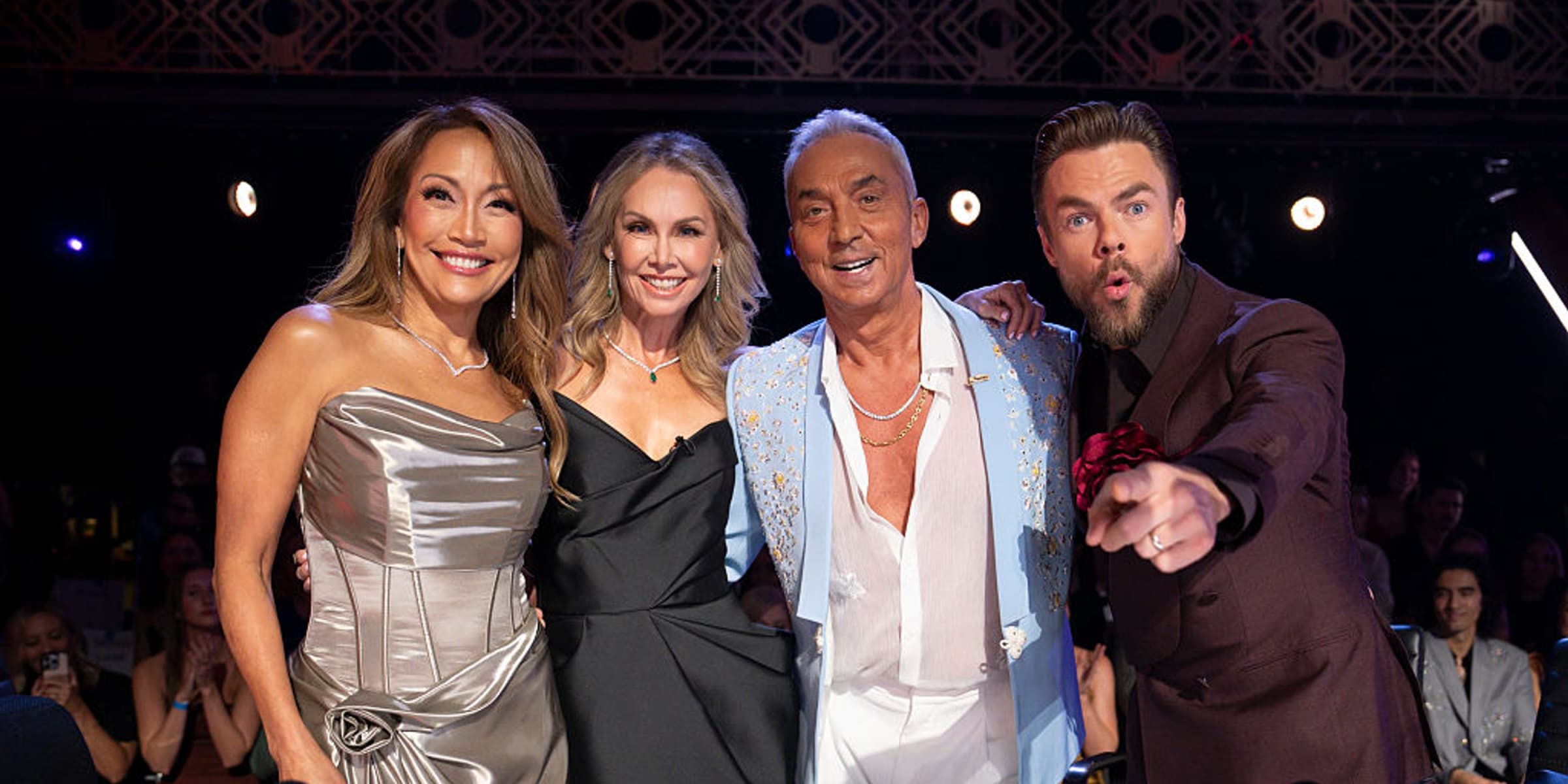 Carrie Ann Inaba, Kym Johnson-Herjavec, Bruno Tonioli, and Derek Hough | Source: Getty Images