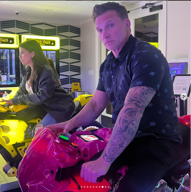 Steve Burton and Michelle Lundstrom, from a post dated September 30, 2024 | Source: Instagram/themoneymichelle