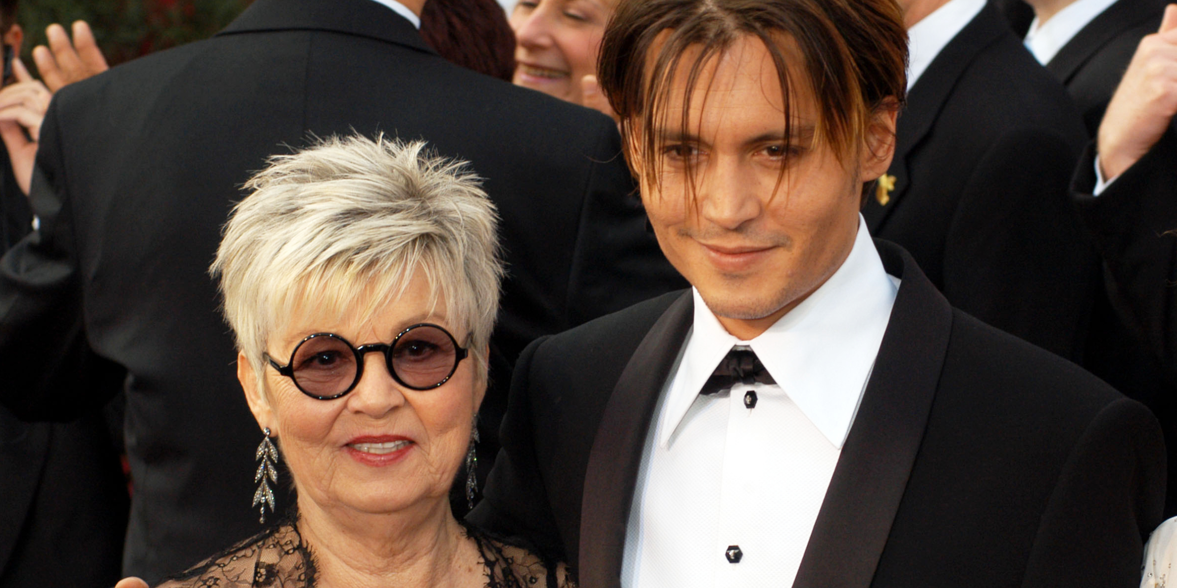 Betty Sue Palmer and Johnny Depp | Source: Getty Images