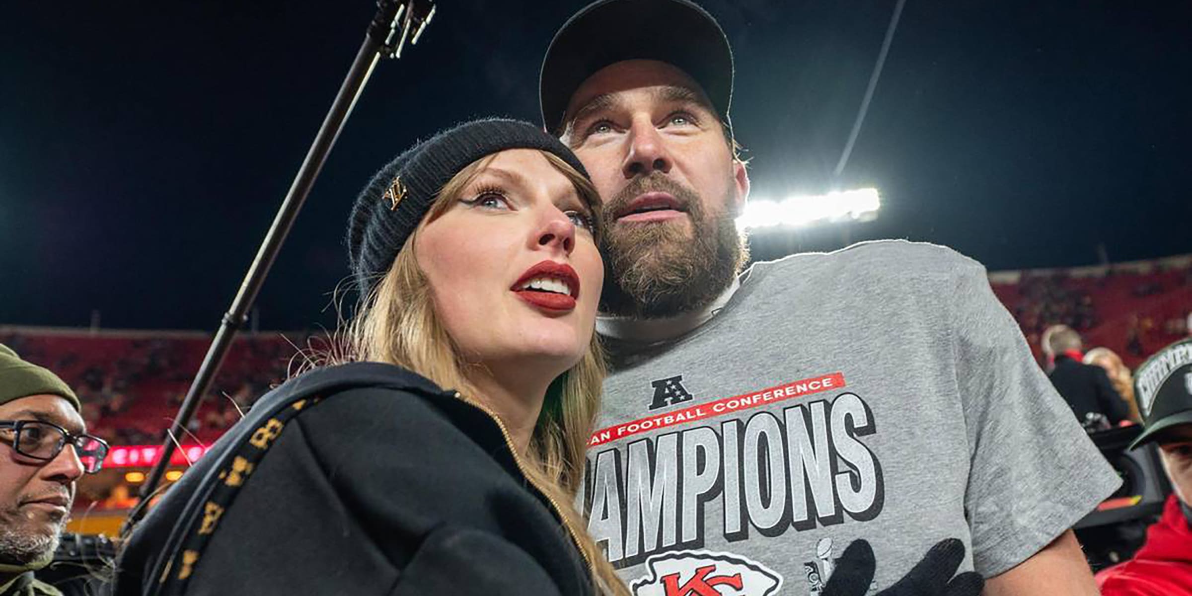 Taylor Swift and Travis Kelce | Source: Getty Images