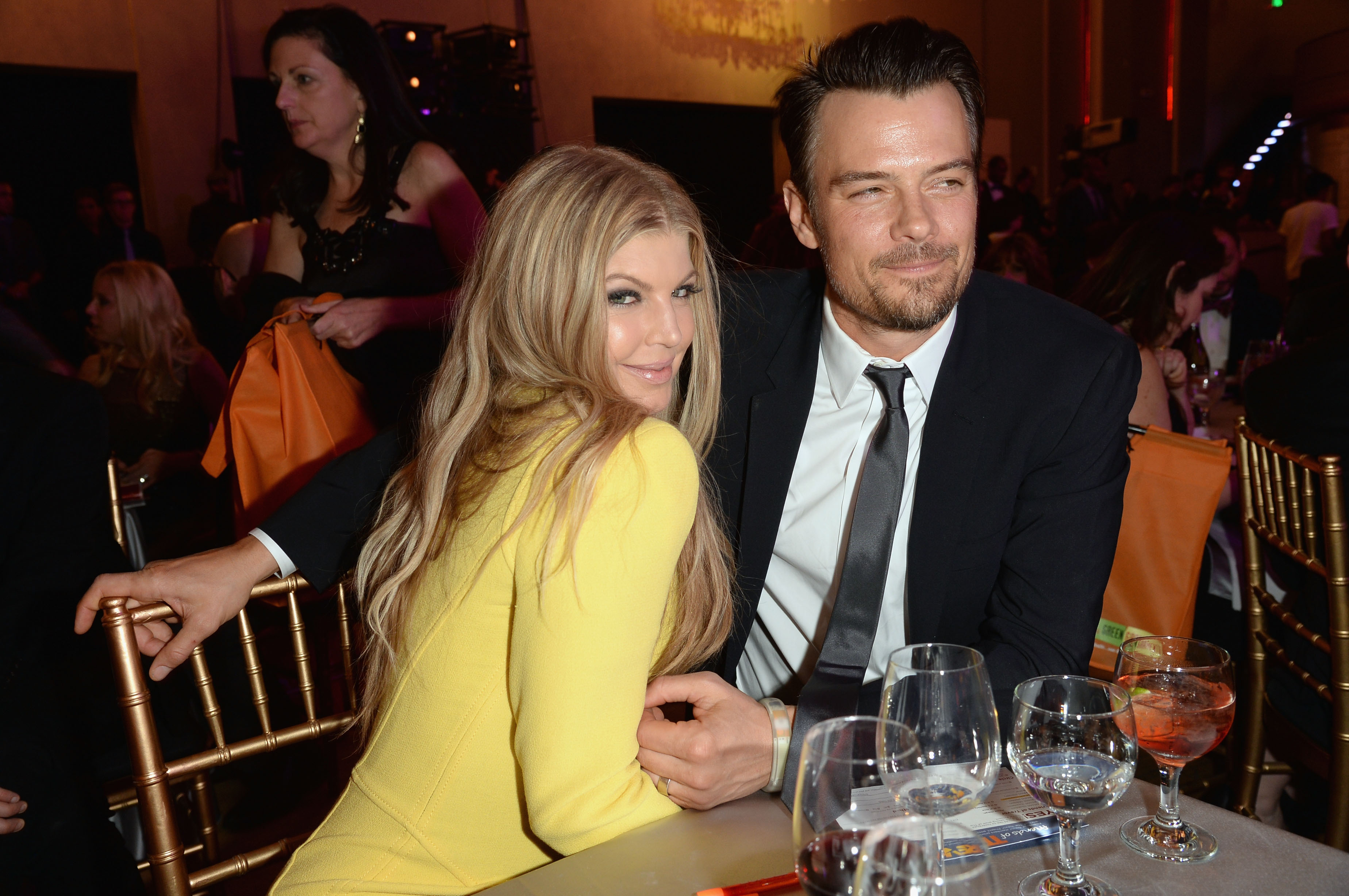 Fergie and Josh Duhamel at "TrevorLIVE LA" honoring Jane Lynch and Toyota for the Trevor Project on December 8, 2013, in Hollywood, California. | Source: Getty Images