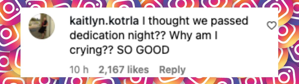 Fan comment about Robert Irwin and Witney Carson's Foxtrot, posted on November 12, 2025. | Source: Instagram/dancingwiththestars