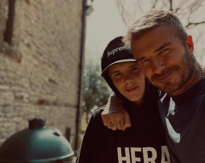 Another throwback showed David spending time with Cruz during his younger years. The post traced fatherhood across different stages of his children's lives rather than focusing on a single moment. | Source: Instagram/davidbeckham