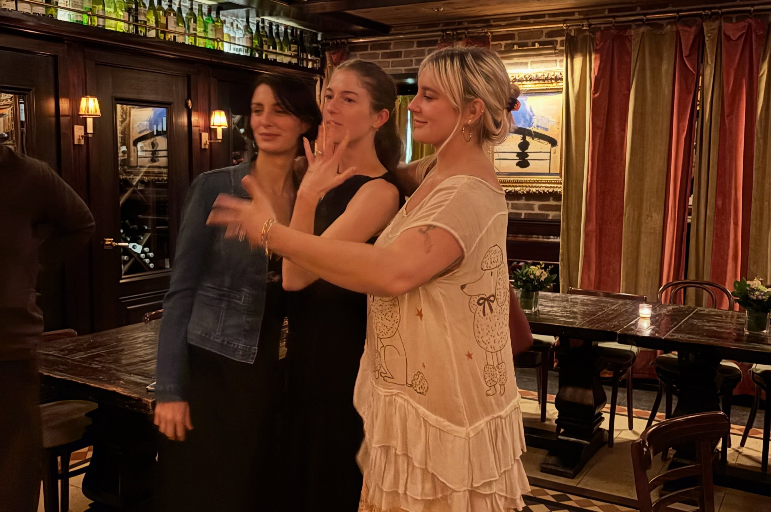 Gracie and Audrey both played a role in helping prepare Maggie's proposal. Gracie said Audrey brought her artistry to the occasion while the family worked to make everything "perfect for our Mags."
