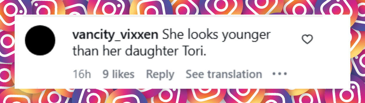 A netizen's comment about Candy Spelling's Westlake Malibu Lifestyle magazine cover, dated January 11, 2026 | Source: Instagram/fadilberishaphotography