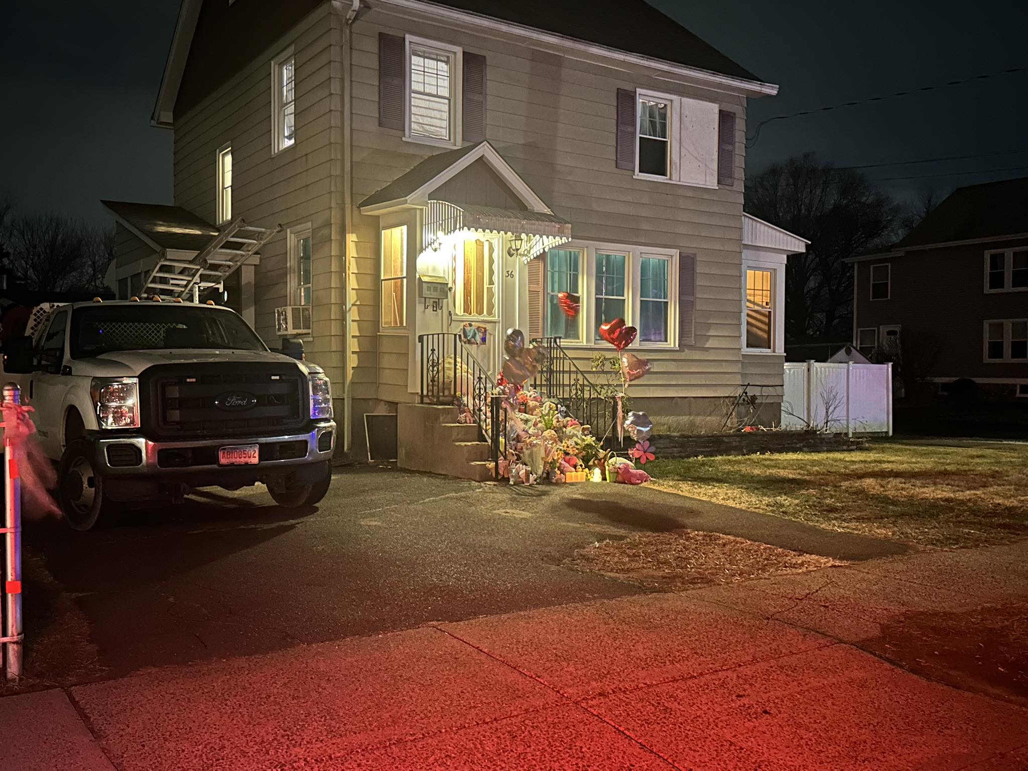 The residence on Milford Street, Connecticut, from a post dated March 30, 2026 | Source: Facebook/Laura Hutchinson﻿
