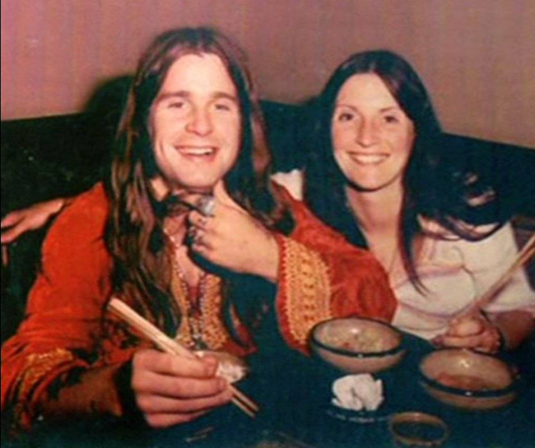 Ozzy Osbourne, and Thelma Riley | Source: Facebook/60sonly