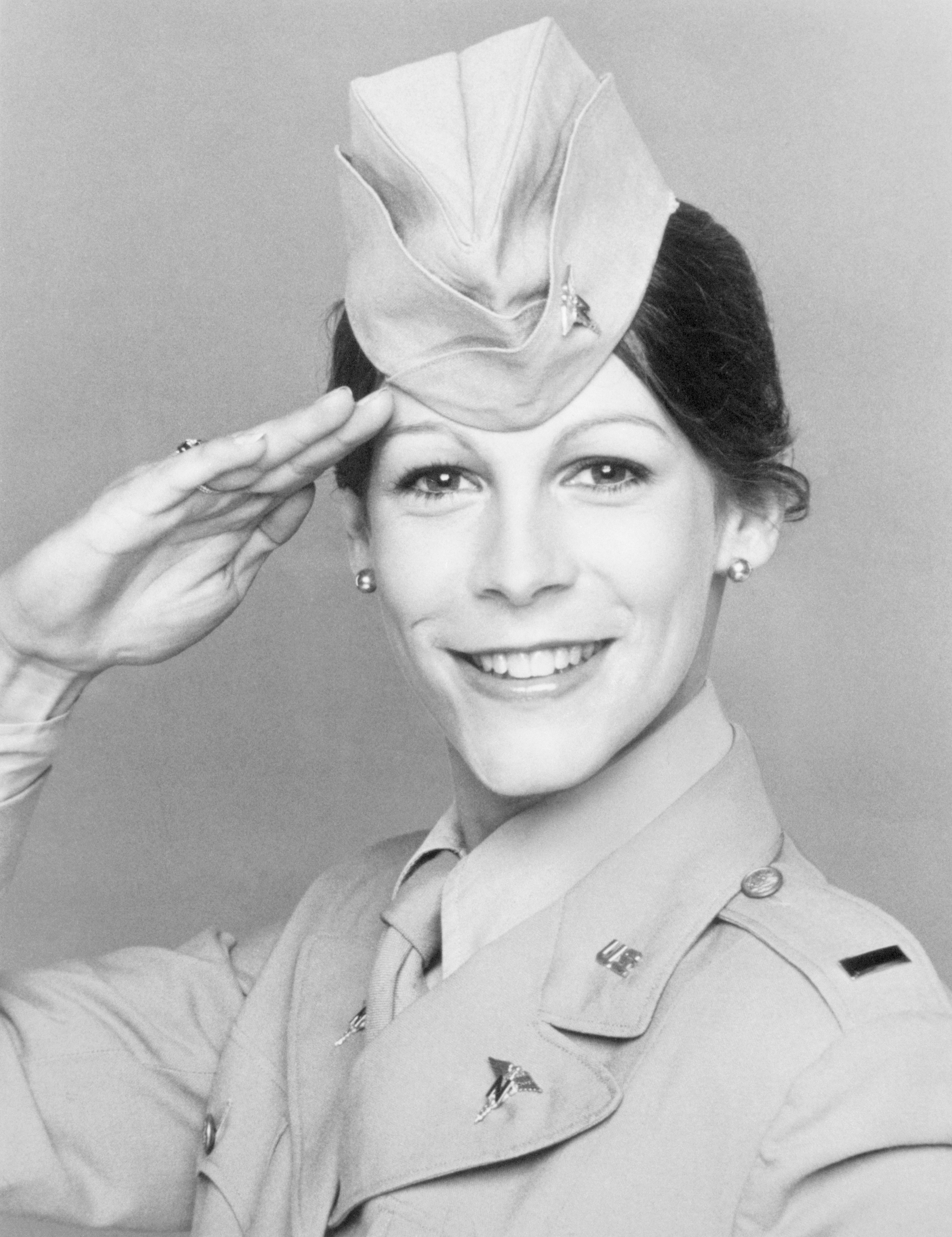 The famous actress in character as Lieutenant Barbara Duran in the series "Operation Petticoat" in 1977. | Source: Getty Images
