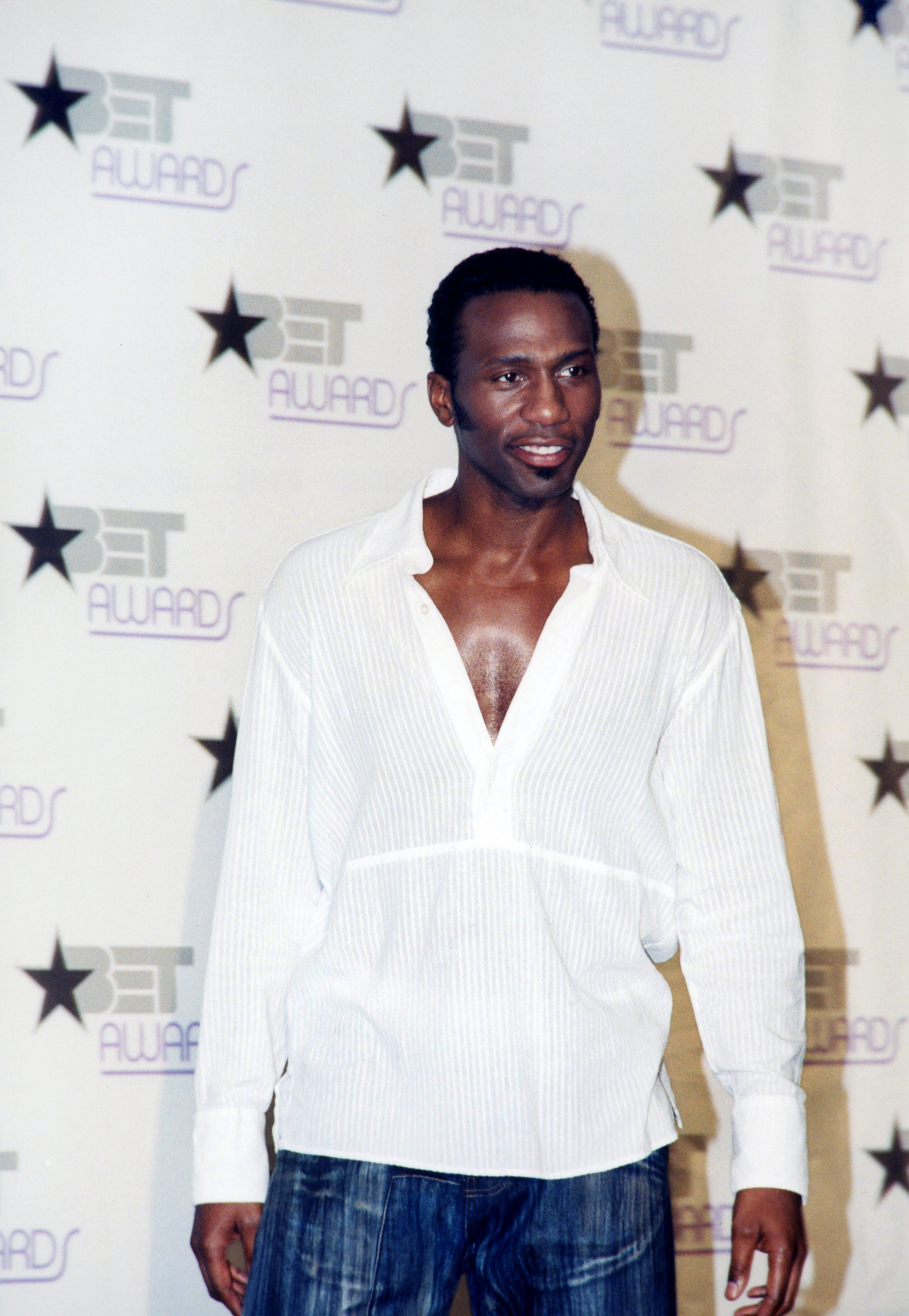 Leon Robinson at the 3rd Annual BET Awards in Hollywood, California on June 24, 2003. | Source: Getty Images