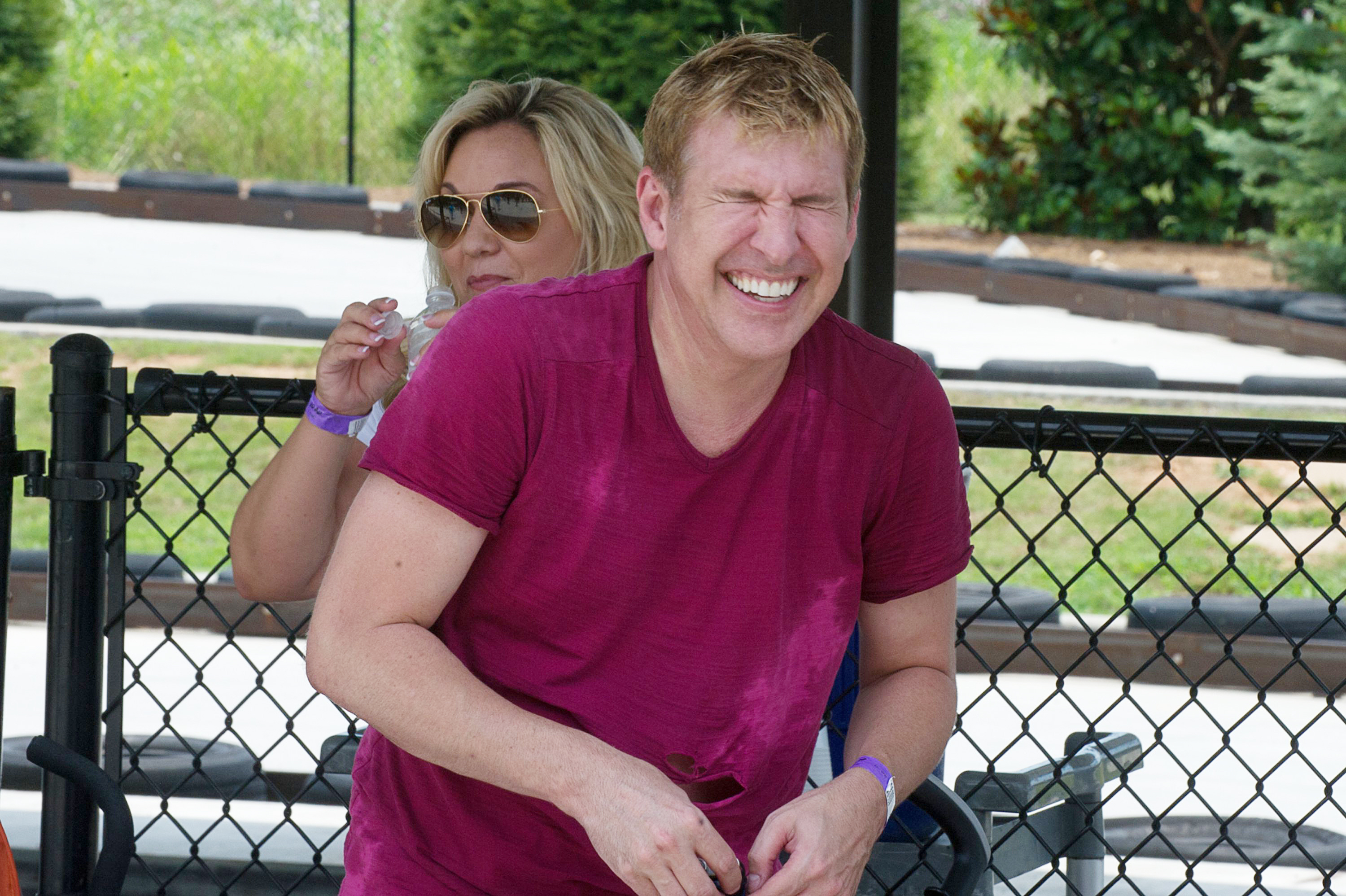 Julie and Chrisley Todd are seen on season 2 of their show, dated June 17, 2014 | Source: Getty Images