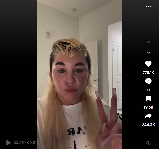 Amanda Bynes from a post dated May 18, 2025 | Source: Tiktok/@amanda.bynes