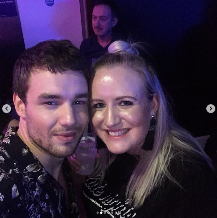 Liam Payne with his sister, Nicola, at a social function. | Source: Instagram/@np2788